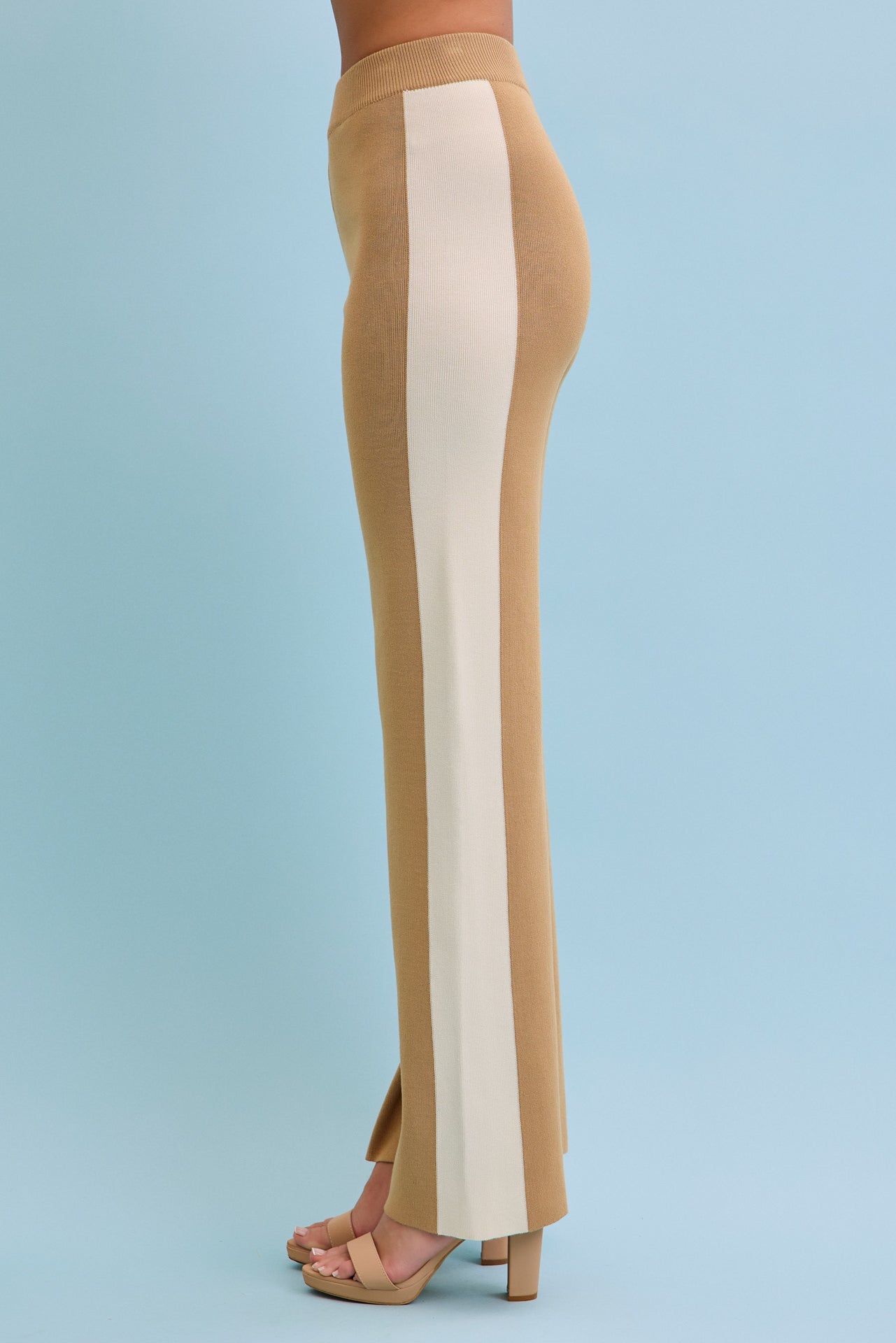 Vanessa Colorblock Knit Sleeveless Top and Pants Set