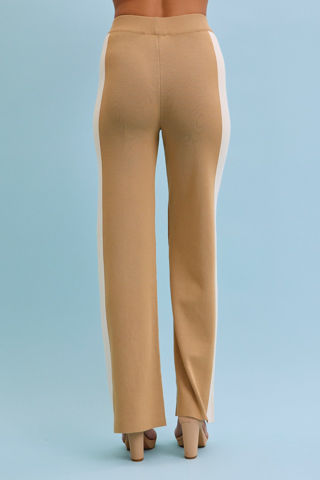 Vanessa Colorblock Knit Sleeveless Top and Pants Set