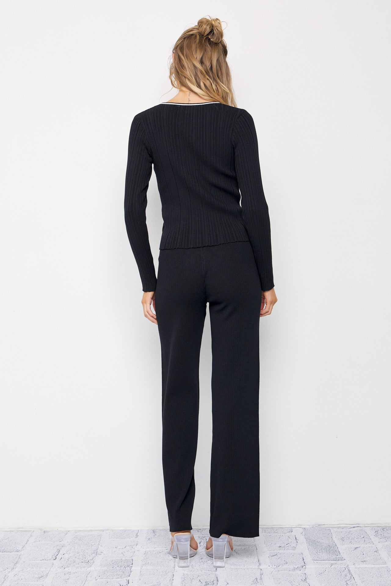 Oakley Ribbed Knit Long Sleeve & Pants Set