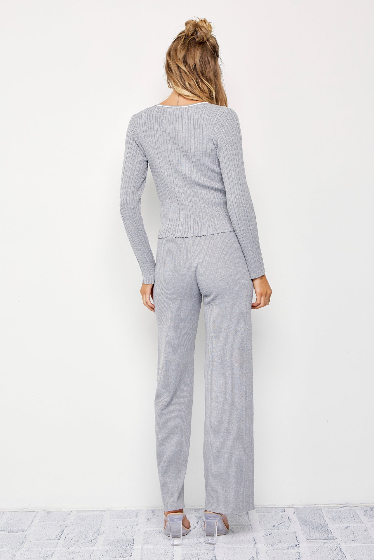 Oakley Ribbed Knit Long Sleeve & Pants Set
