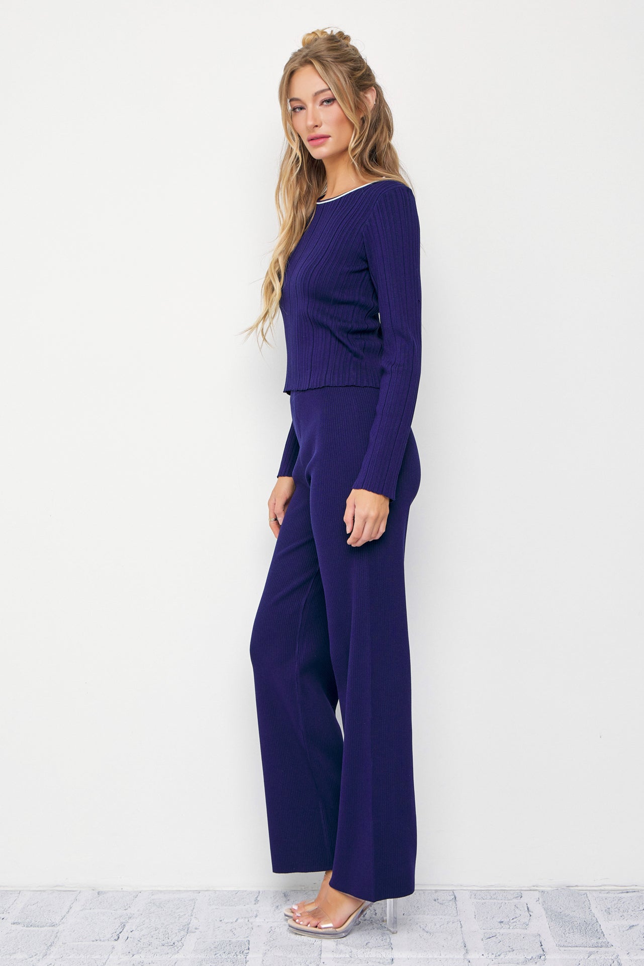 Oakley Ribbed Knit Long Sleeve & Pants Set