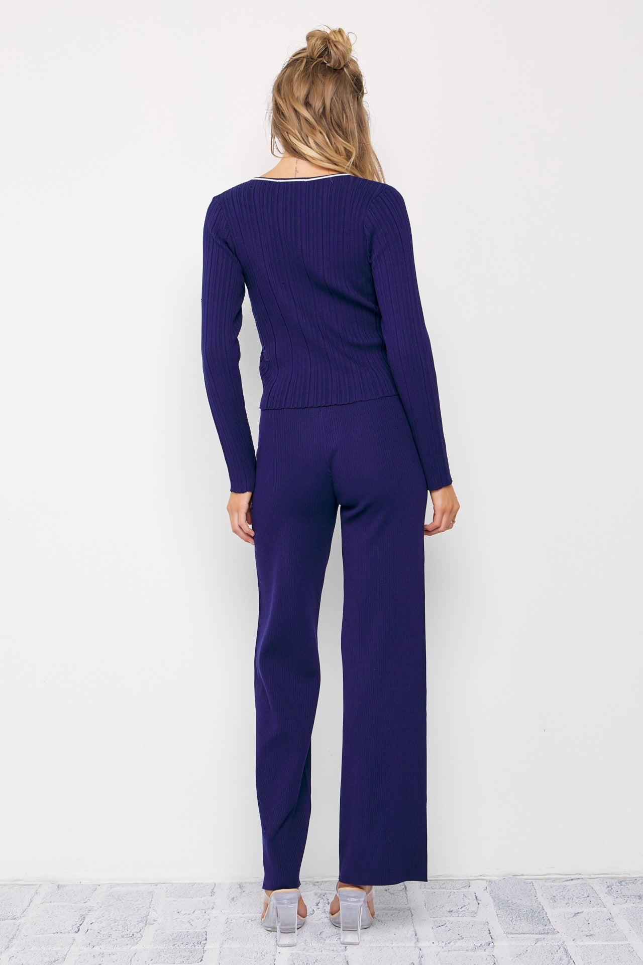 Oakley Ribbed Knit Long Sleeve & Pants Set