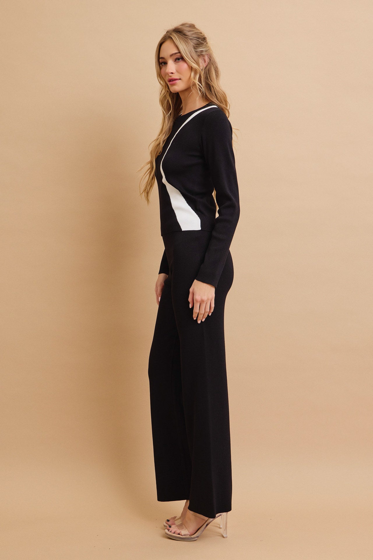 Sabine Knit Long Sleeve Top & Pants Set