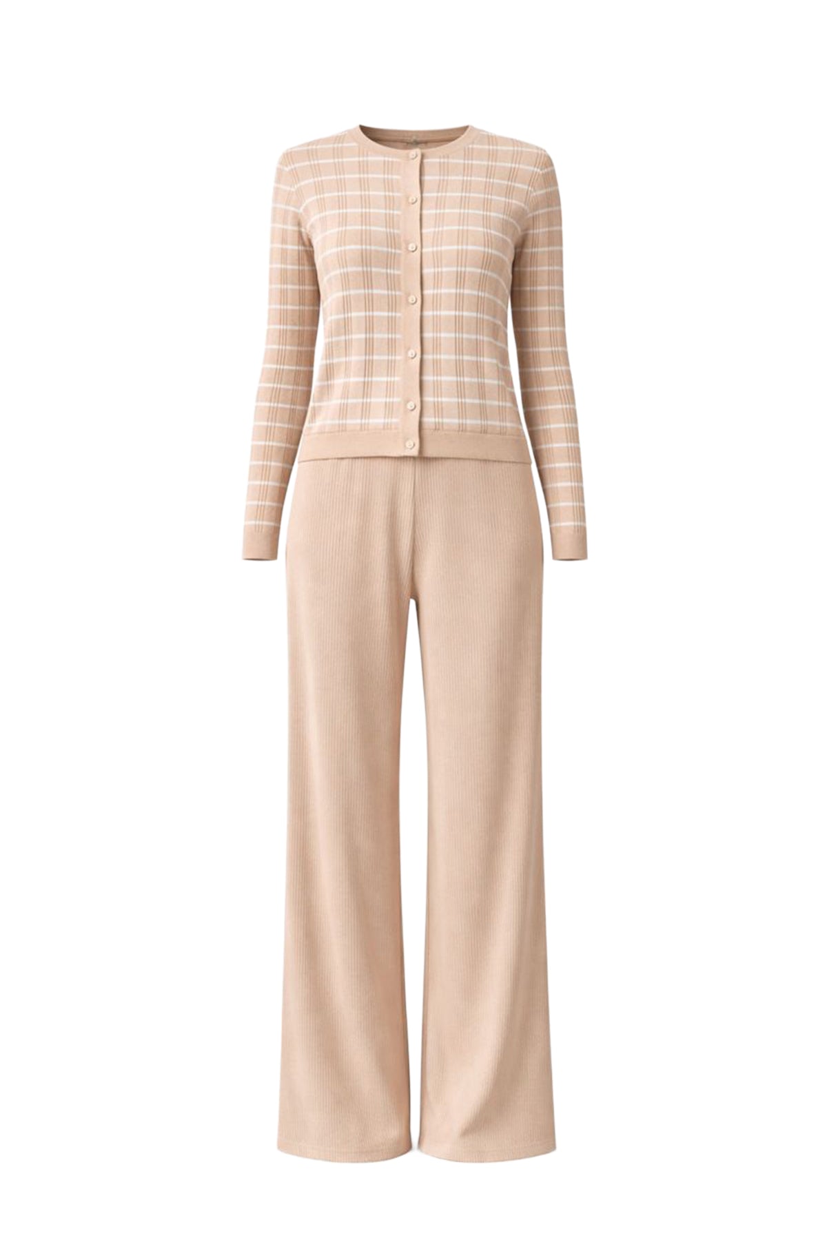 The Marlowe Stripe Cardigan & Pants Set