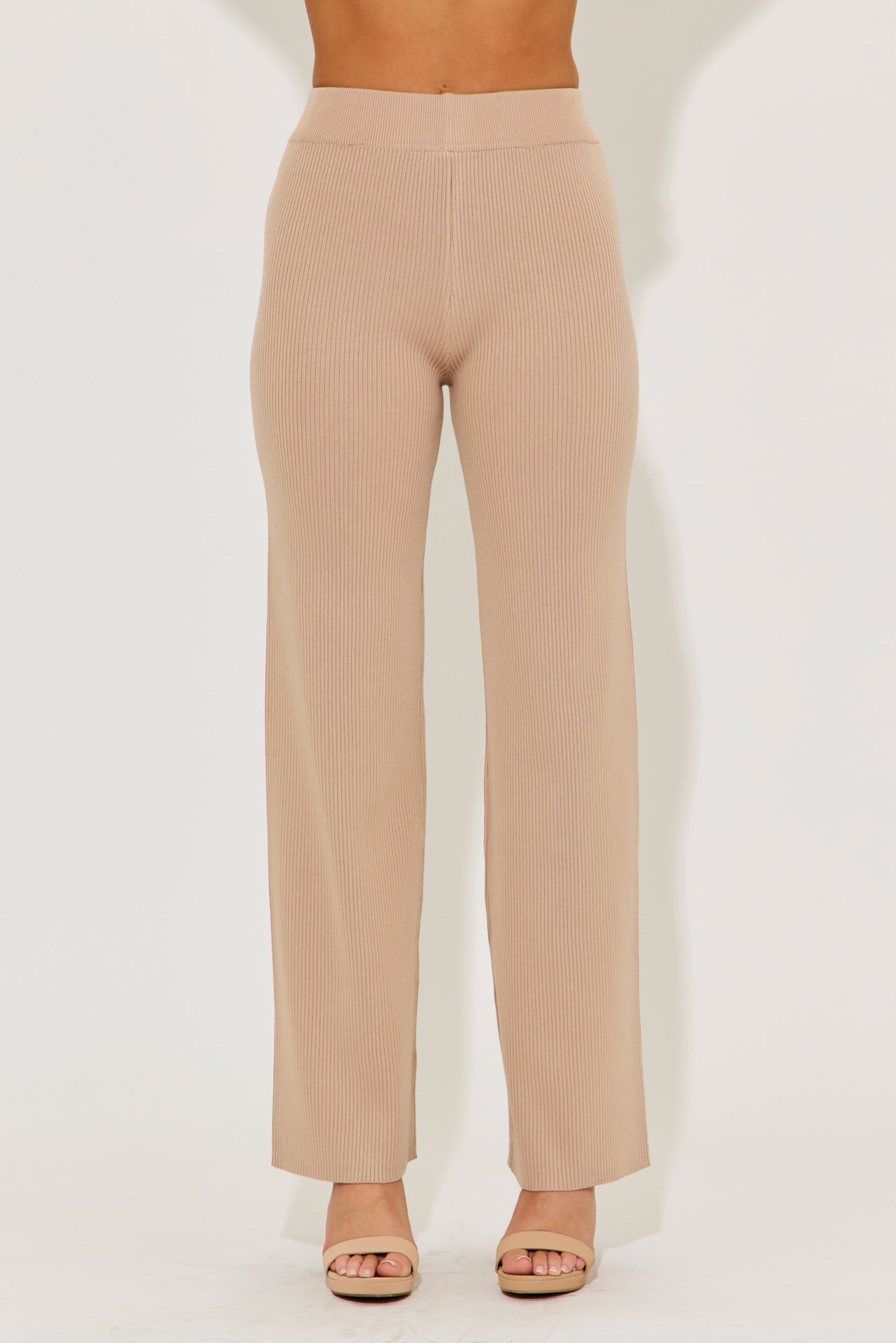 Eleanor Ribbed Sleeveless Top & Pants Set