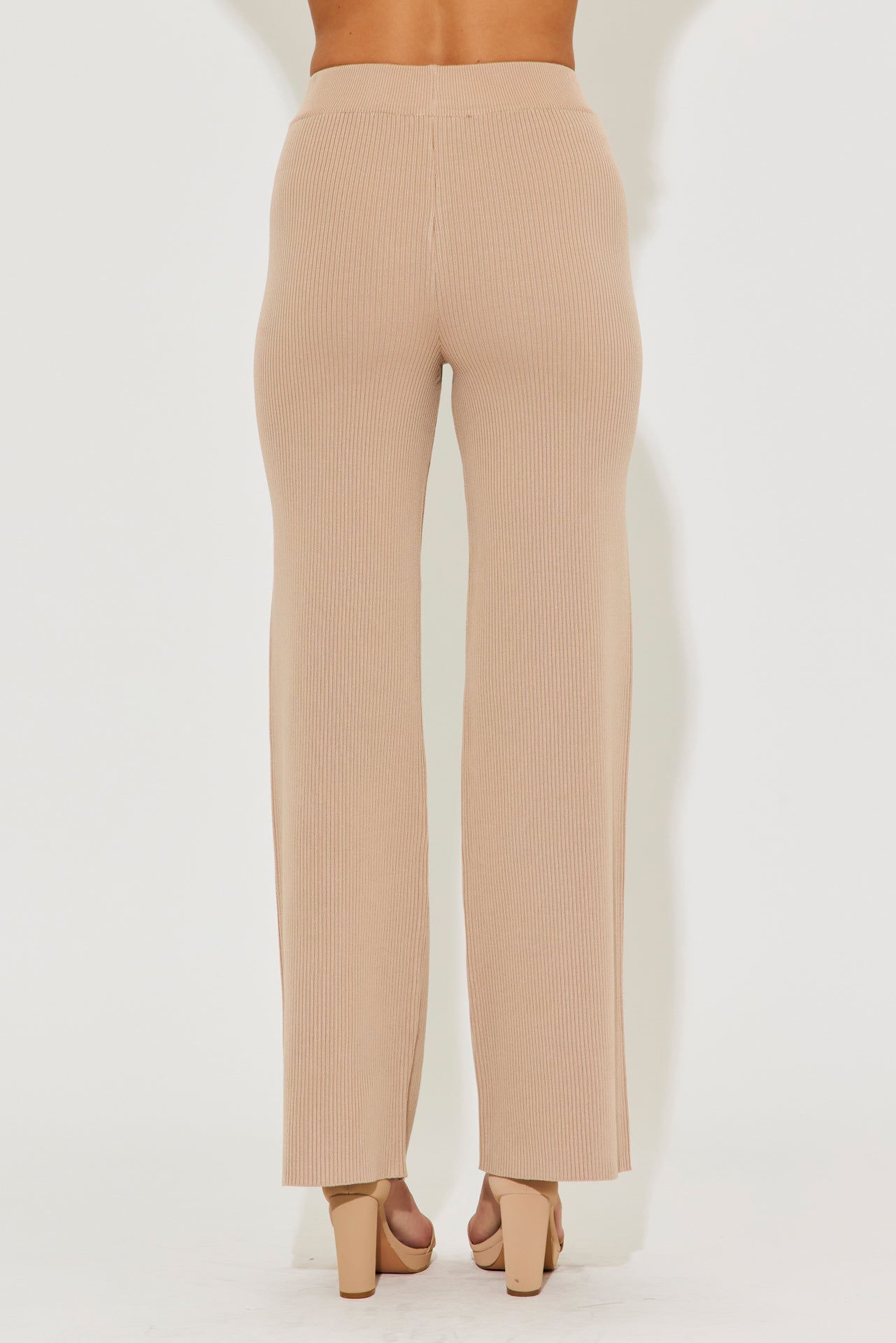 Eleanor Ribbed Sleeveless Top & Pants Set