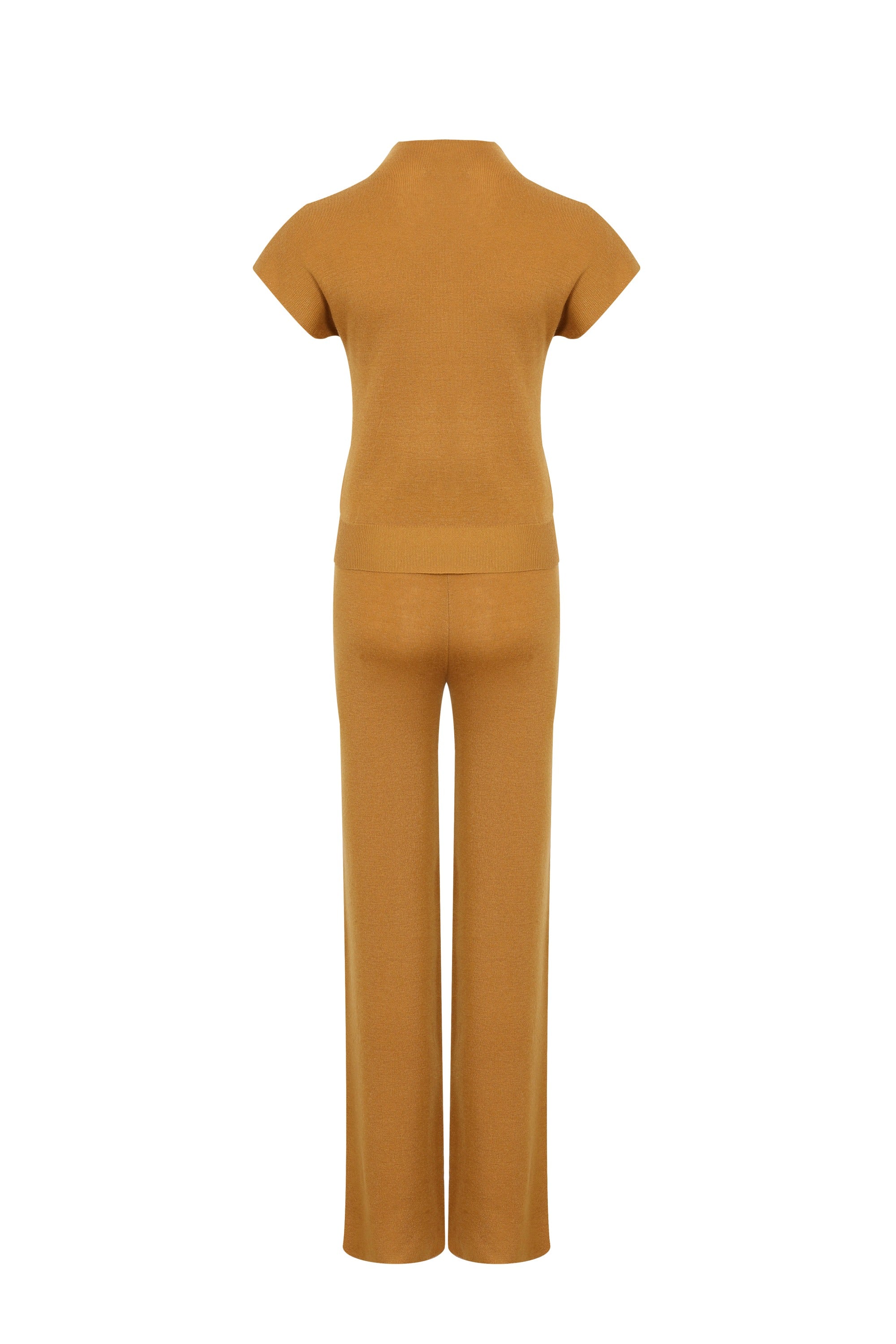 The Sleek Stitch Top and Pants Set