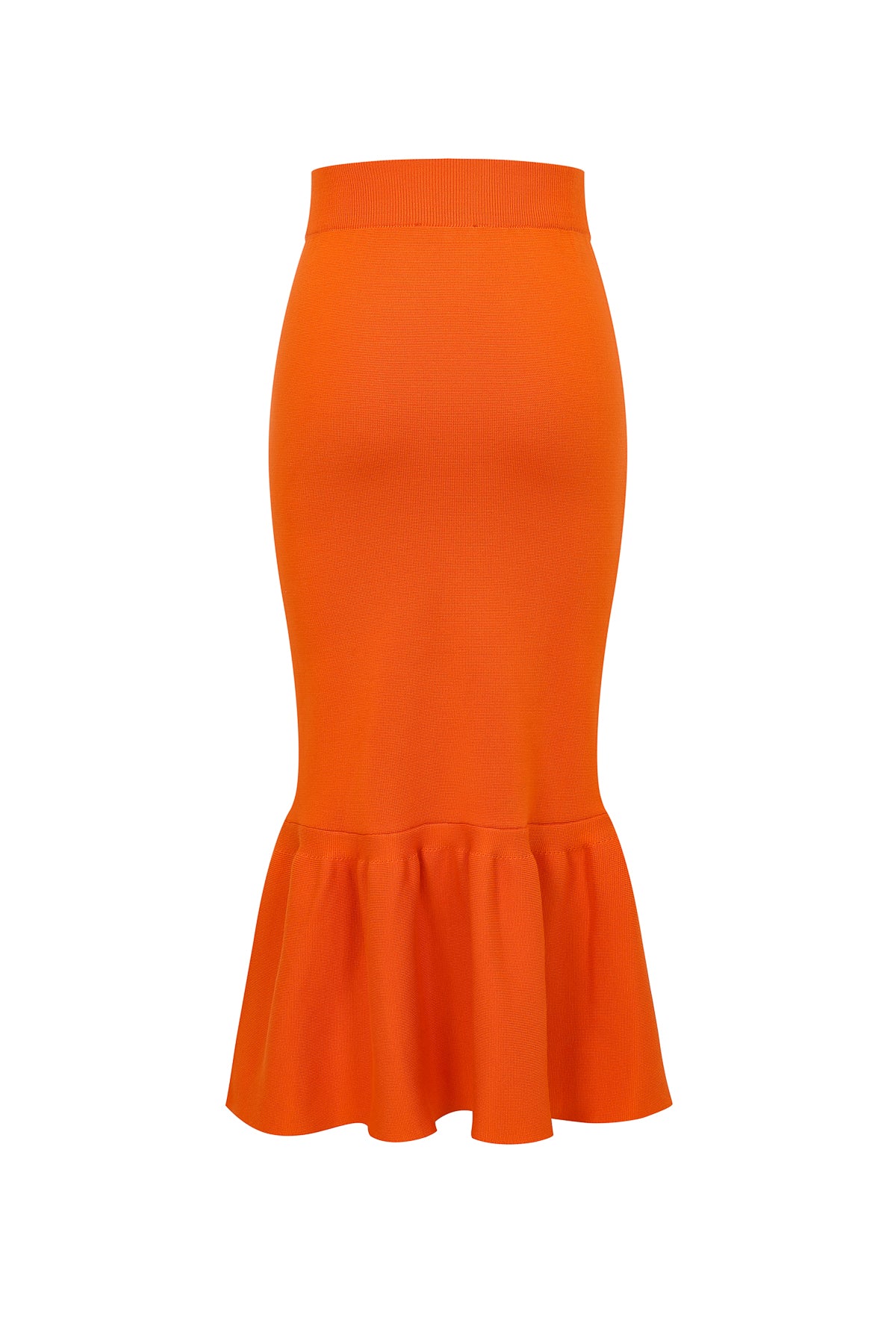 Bloomform Knit Sleeveless Peplum Top and Midi Skirt Set