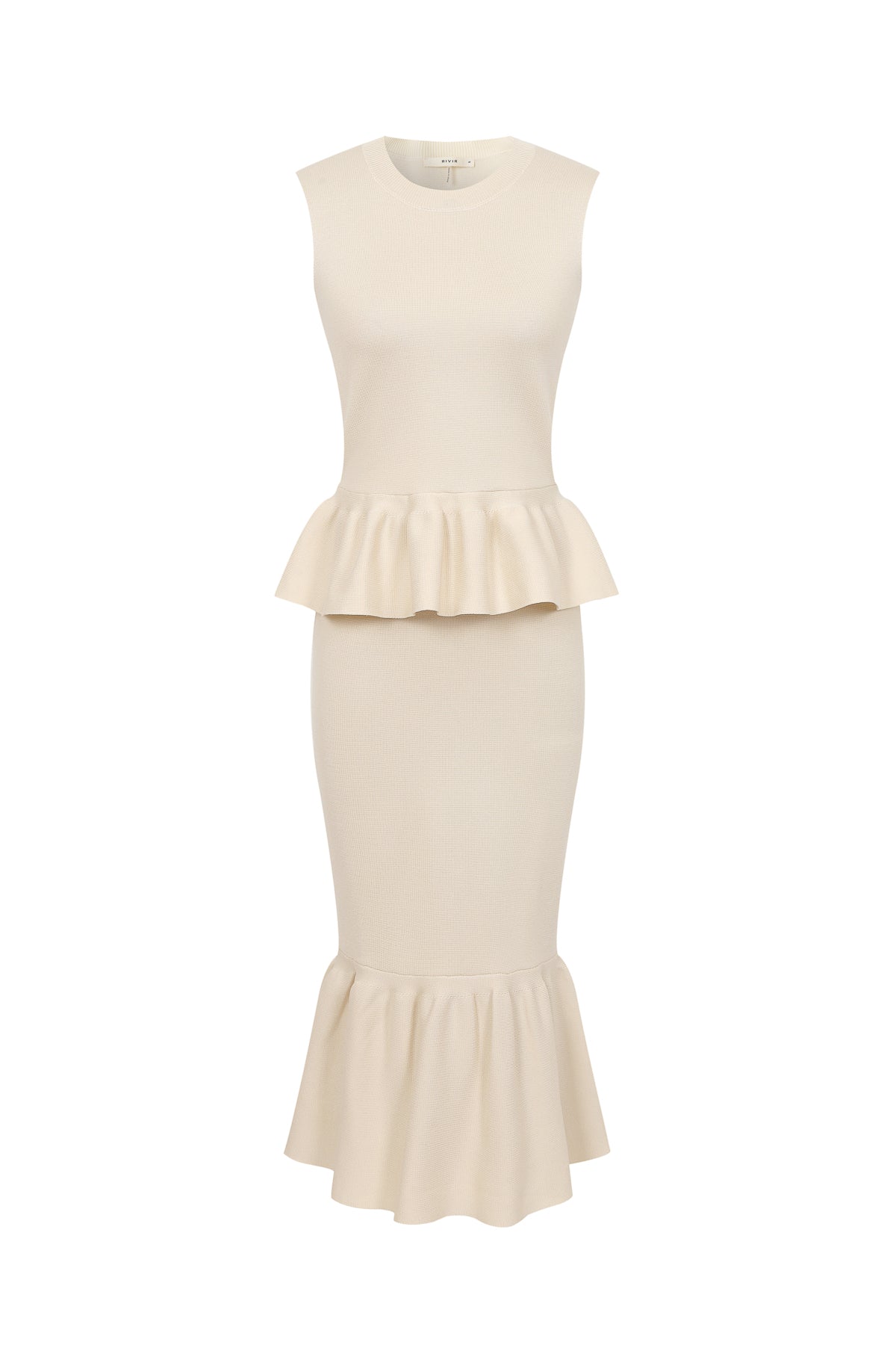 beige occasion dress Champagne Satin Slip Dress main image 1