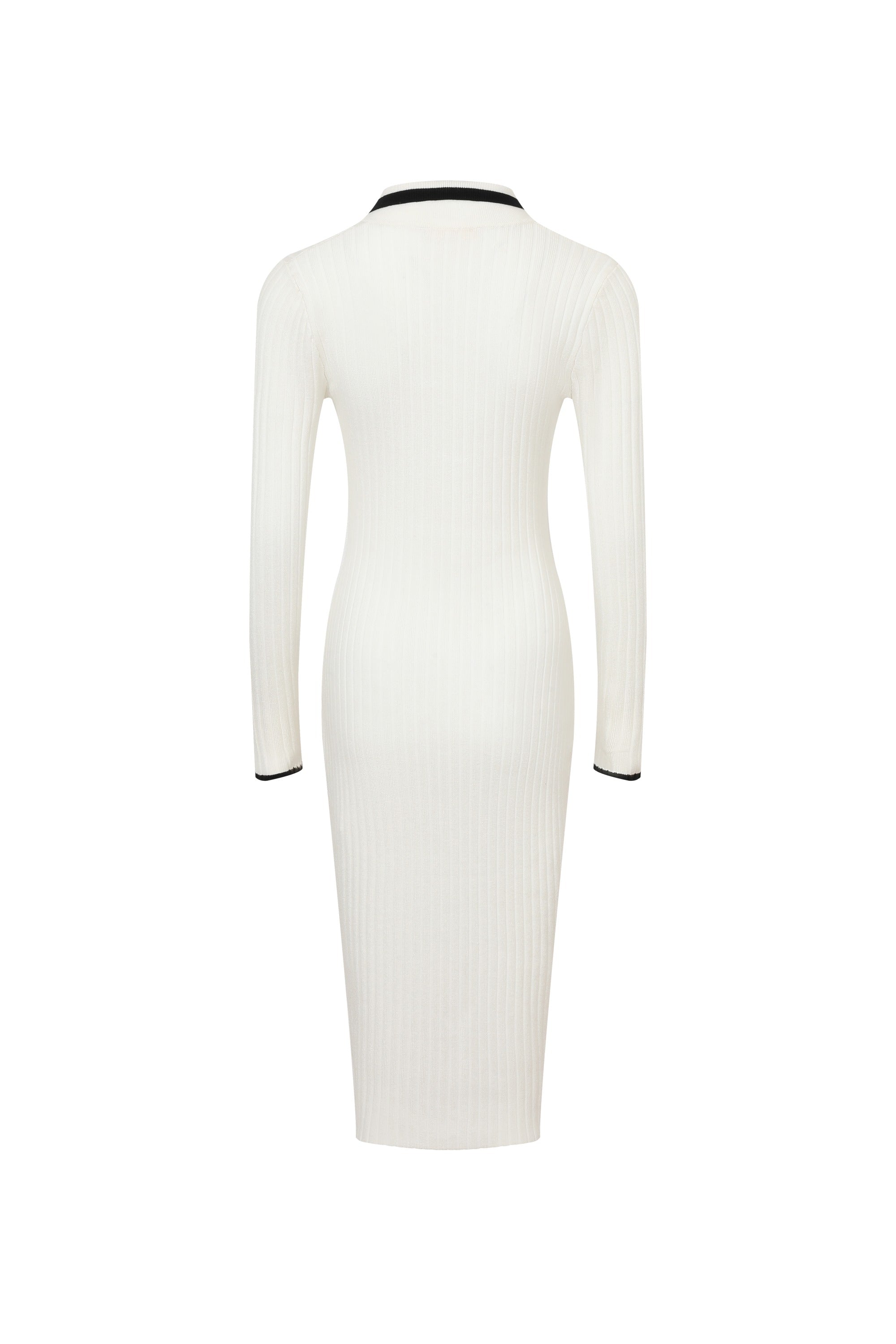 The Verona Knit Dress With Contrast