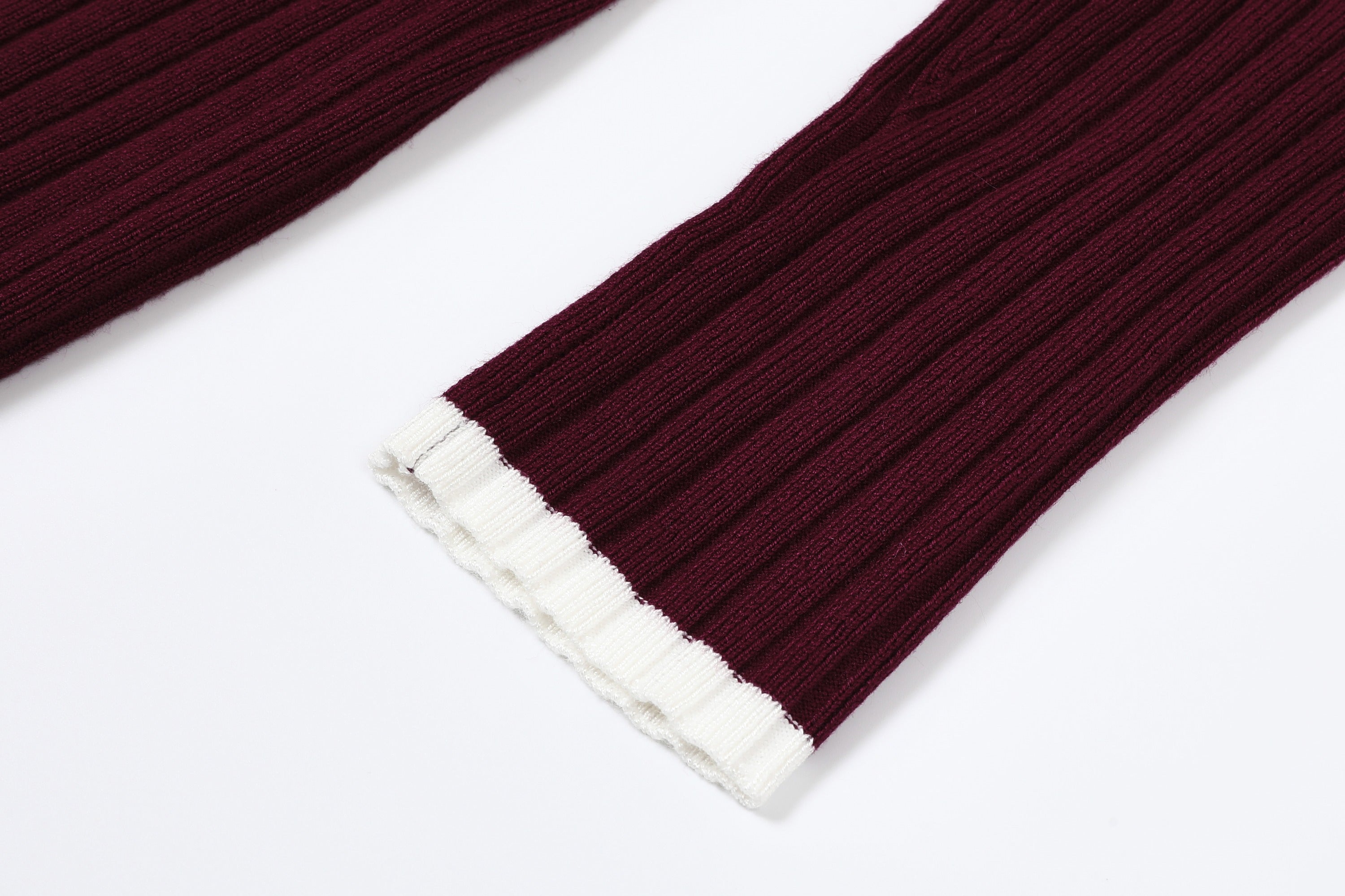 The Verona Knit Dress With Contrast