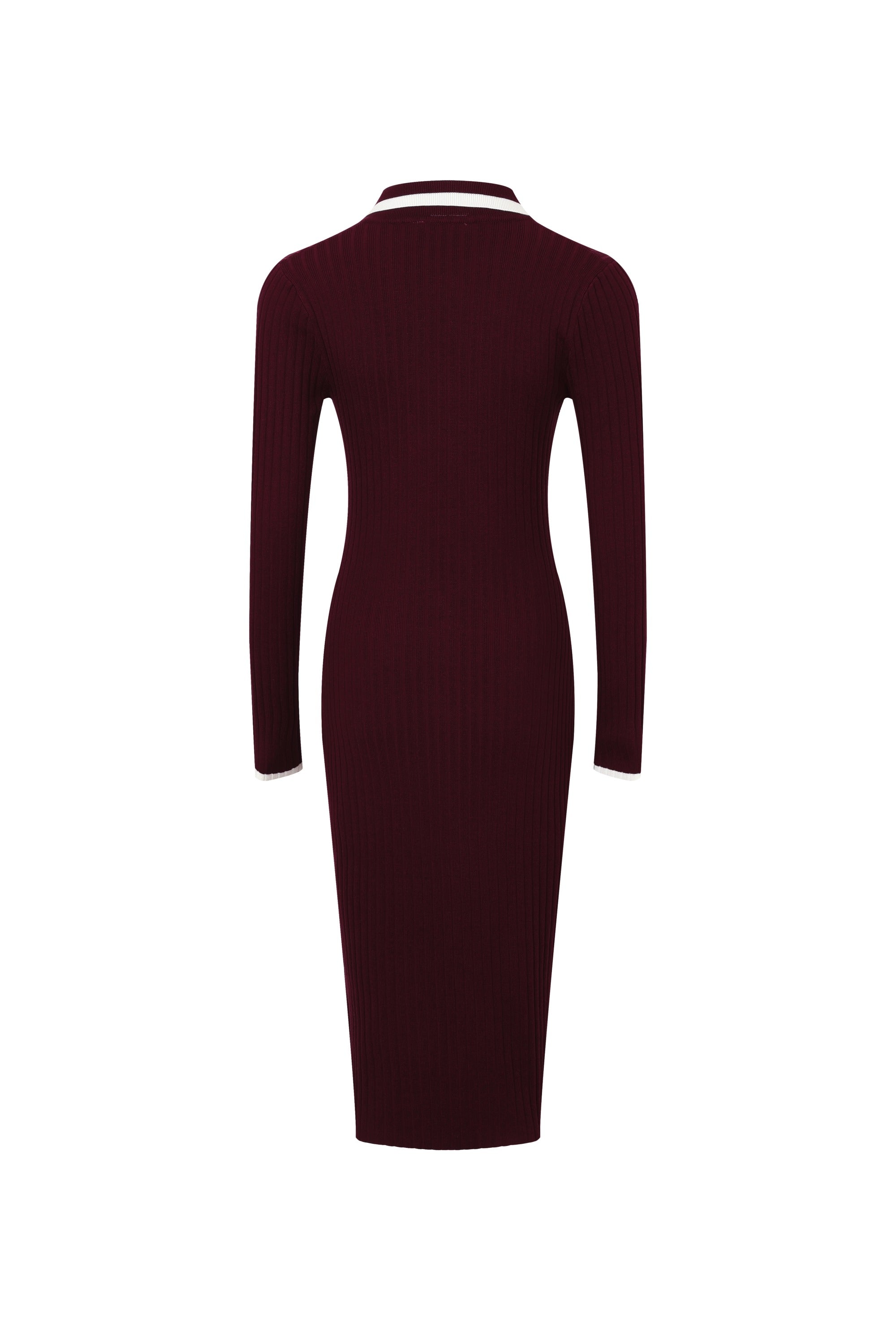 The Verona Knit Dress With Contrast