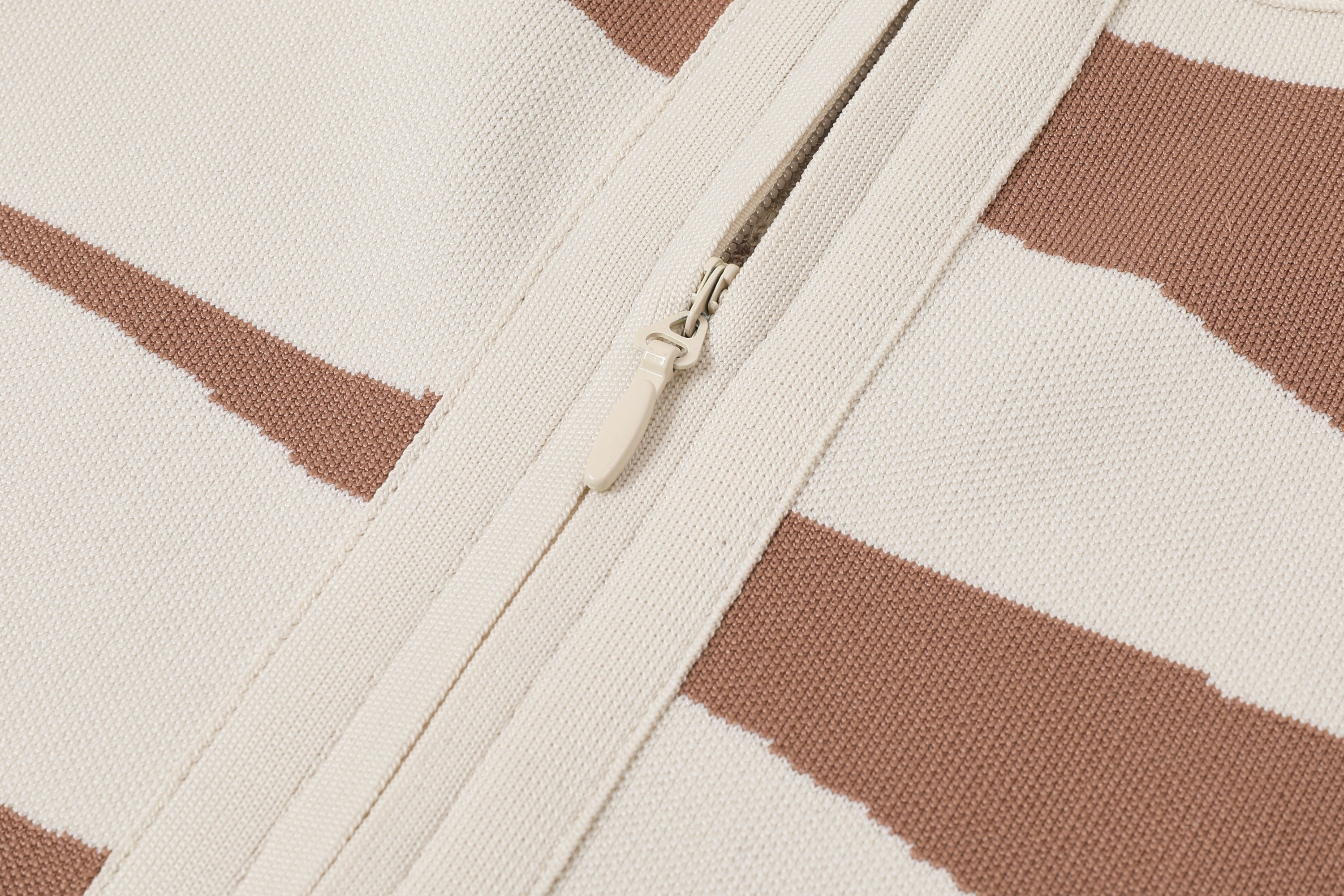 Illusion Rayure Bandage Sleeveless Dress