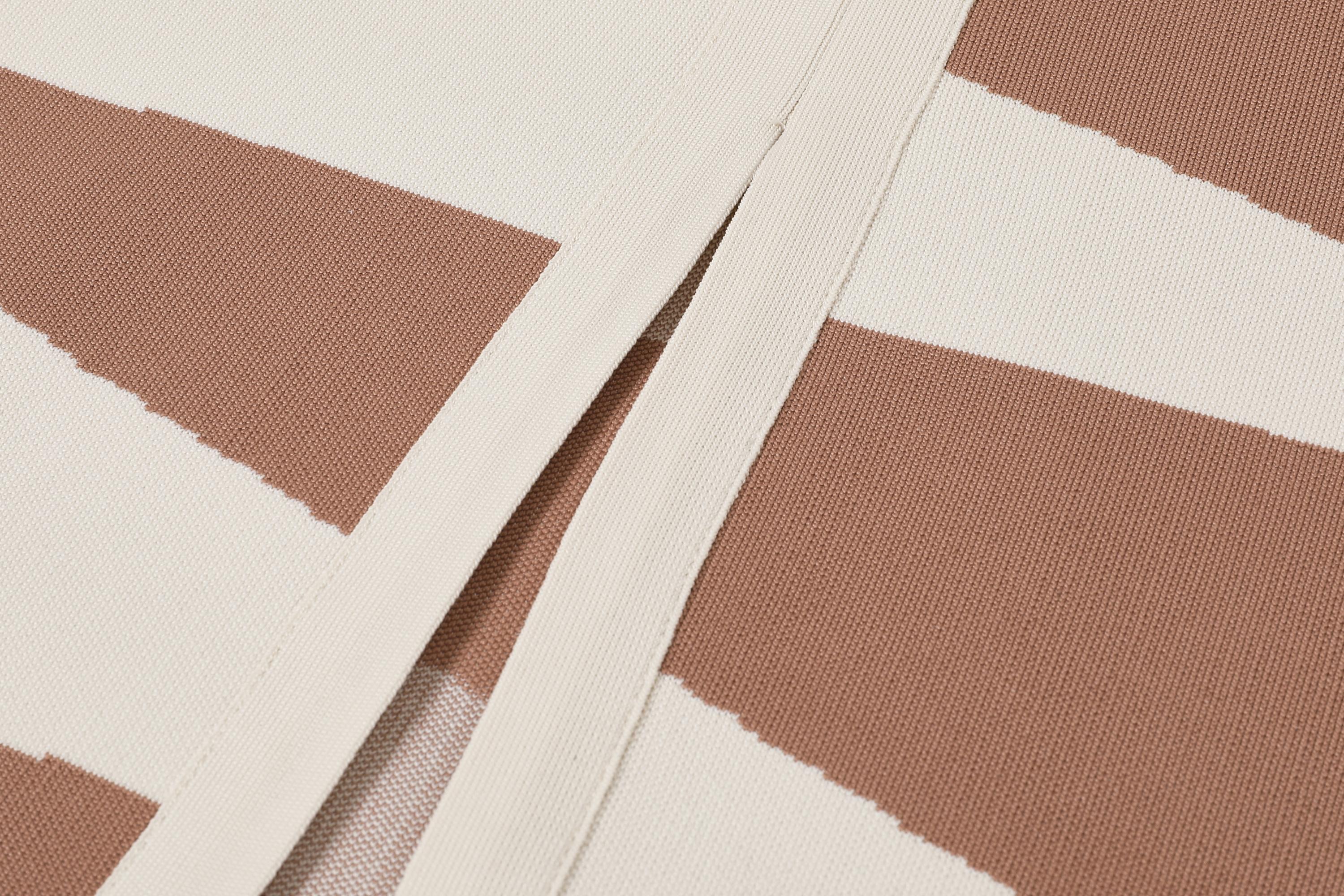 Illusion Rayure Bandage Sleeveless Dress