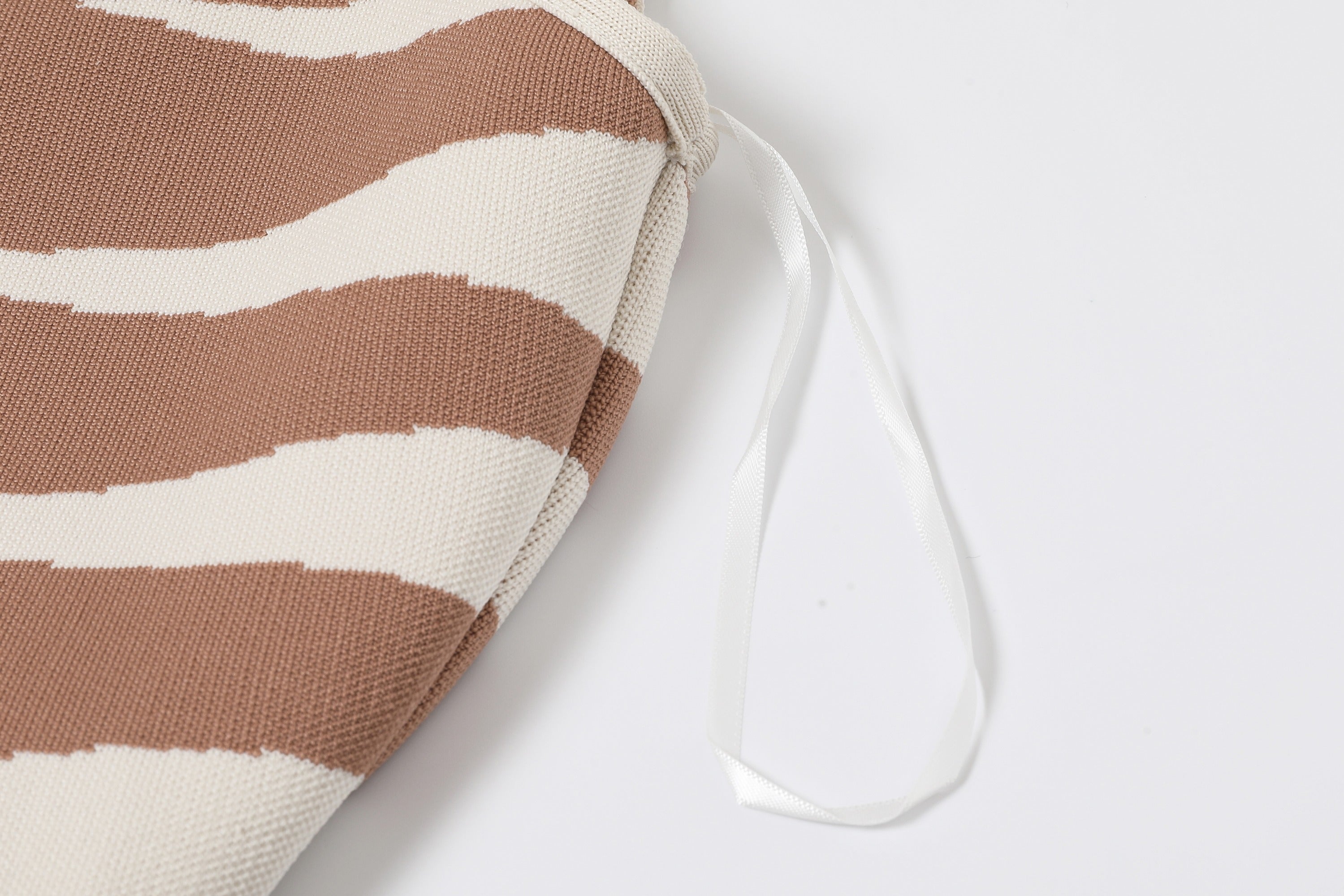 Illusion Rayure Bandage Sleeveless Dress