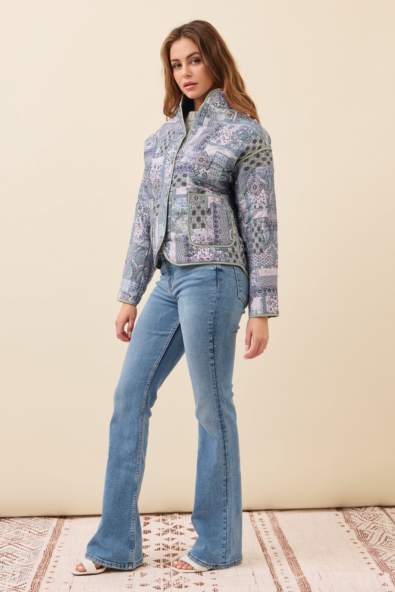 Printed Padded Jacket
