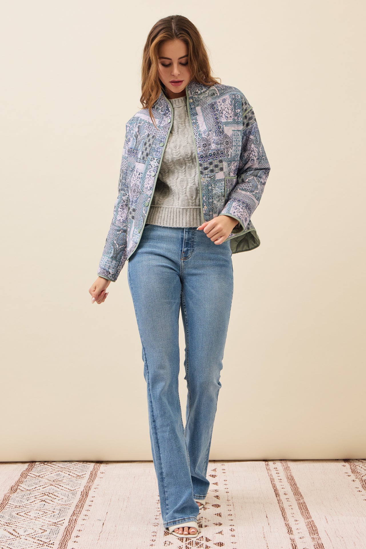 Printed Padded Jacket