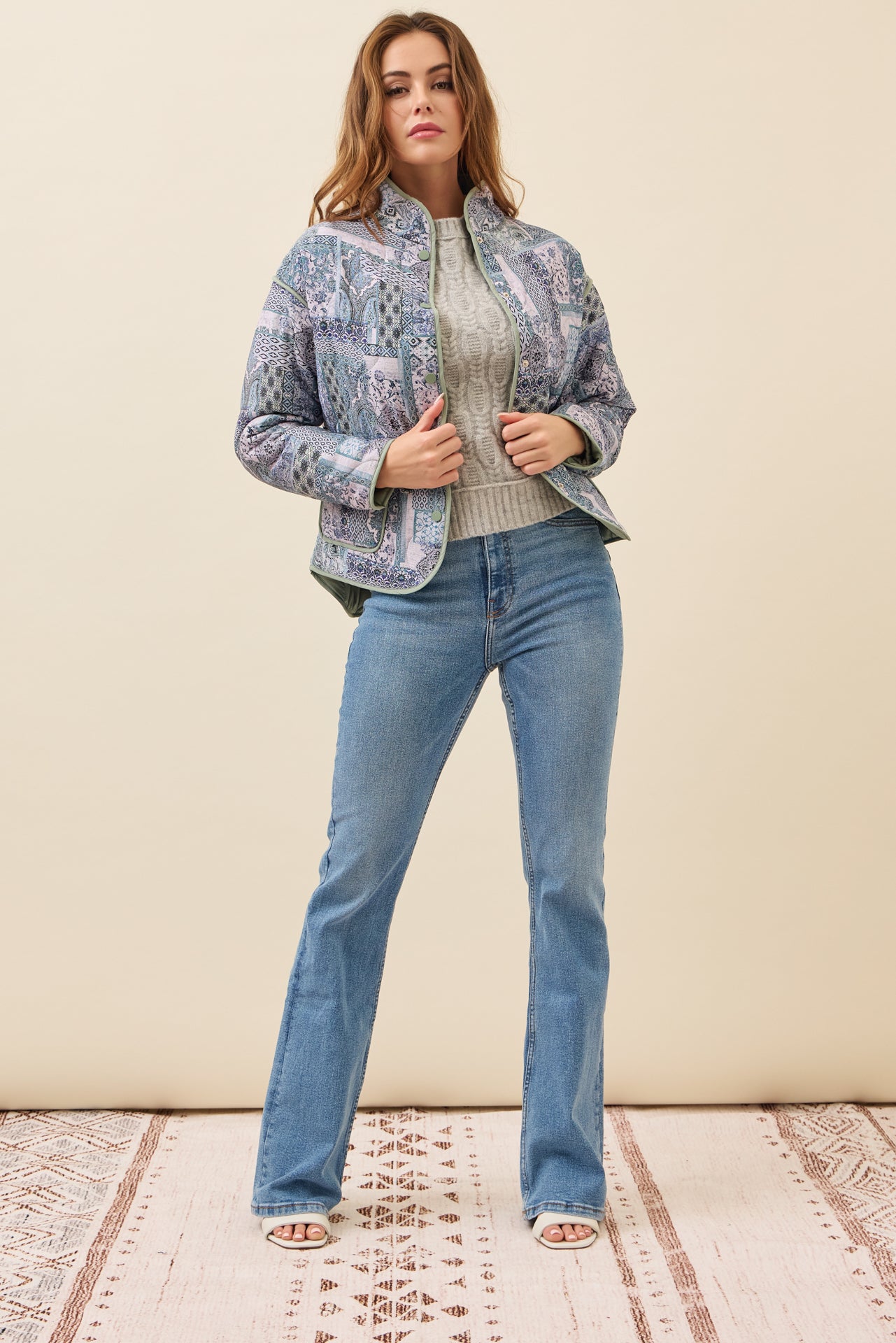 Printed Padded Jacket