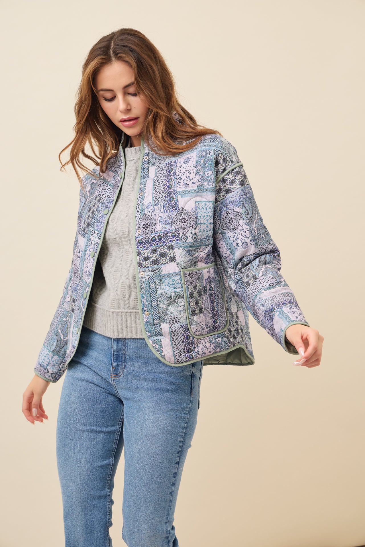 Printed Padded Jacket