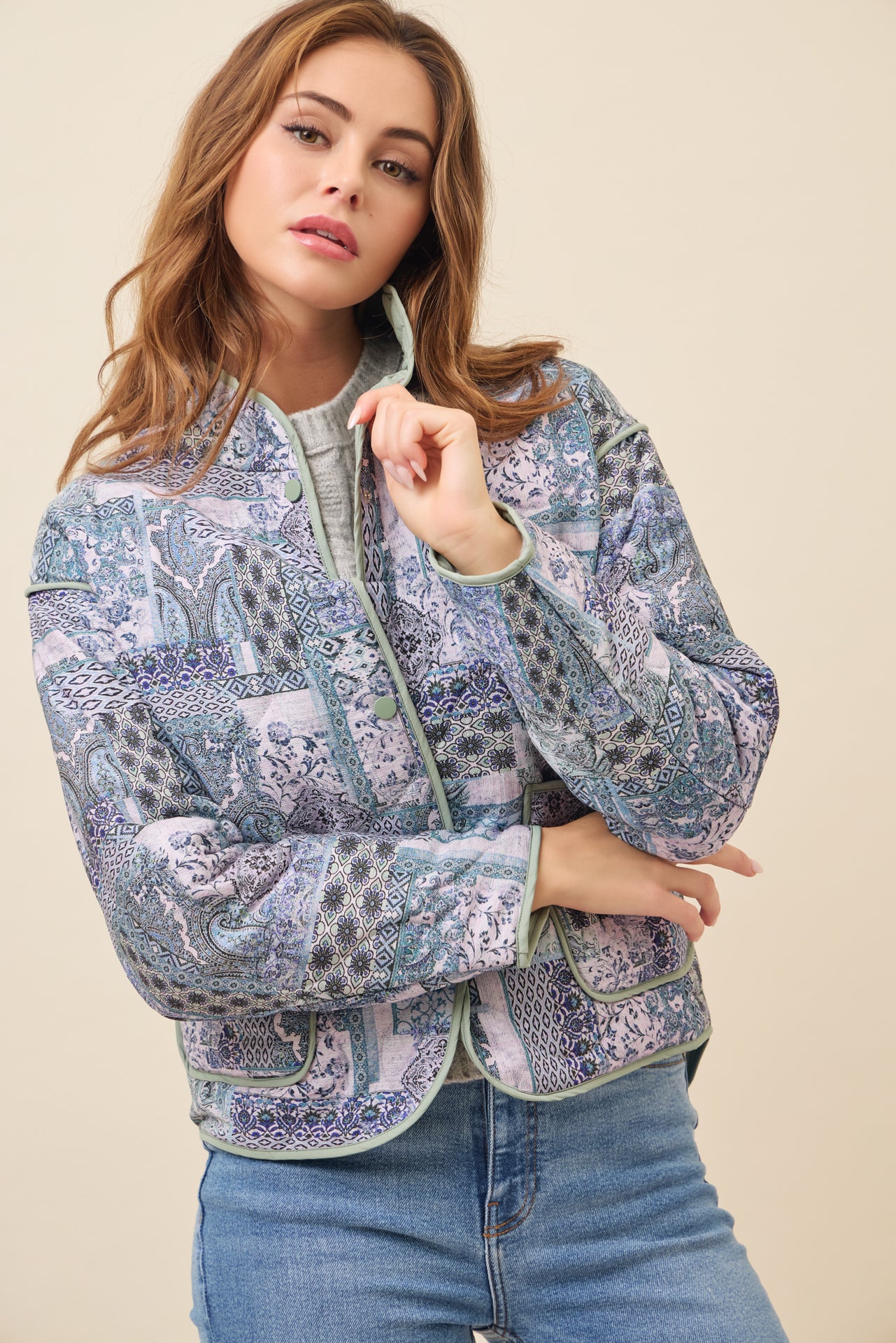 Printed Padded Jacket