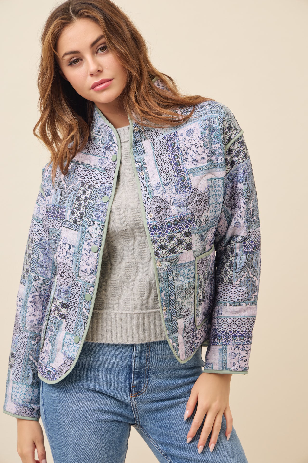Printed Padded Jacket