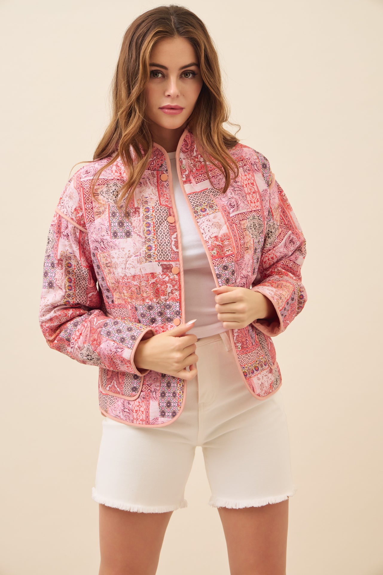 Printed Padded Jacket
