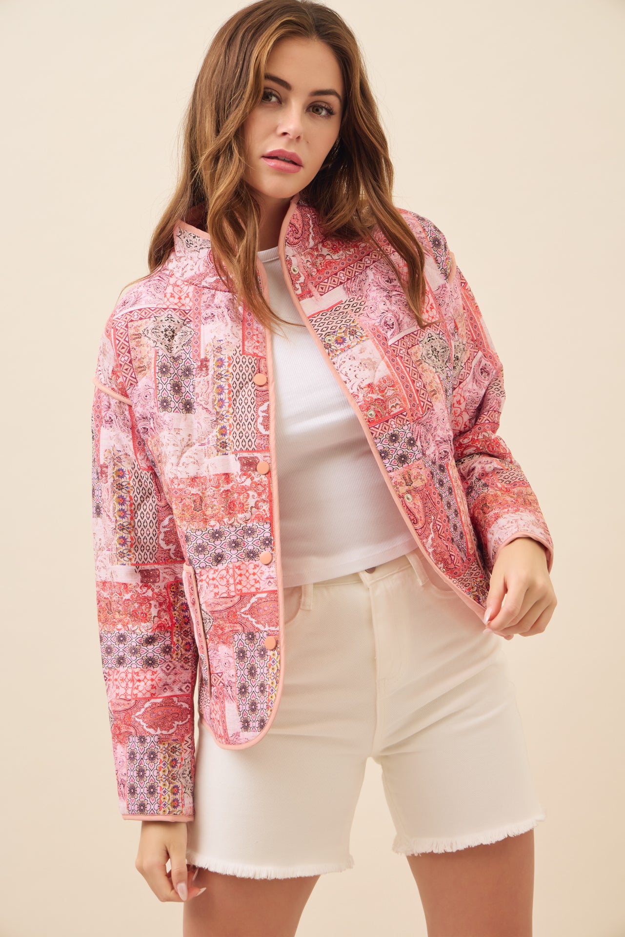 Printed Padded Jacket