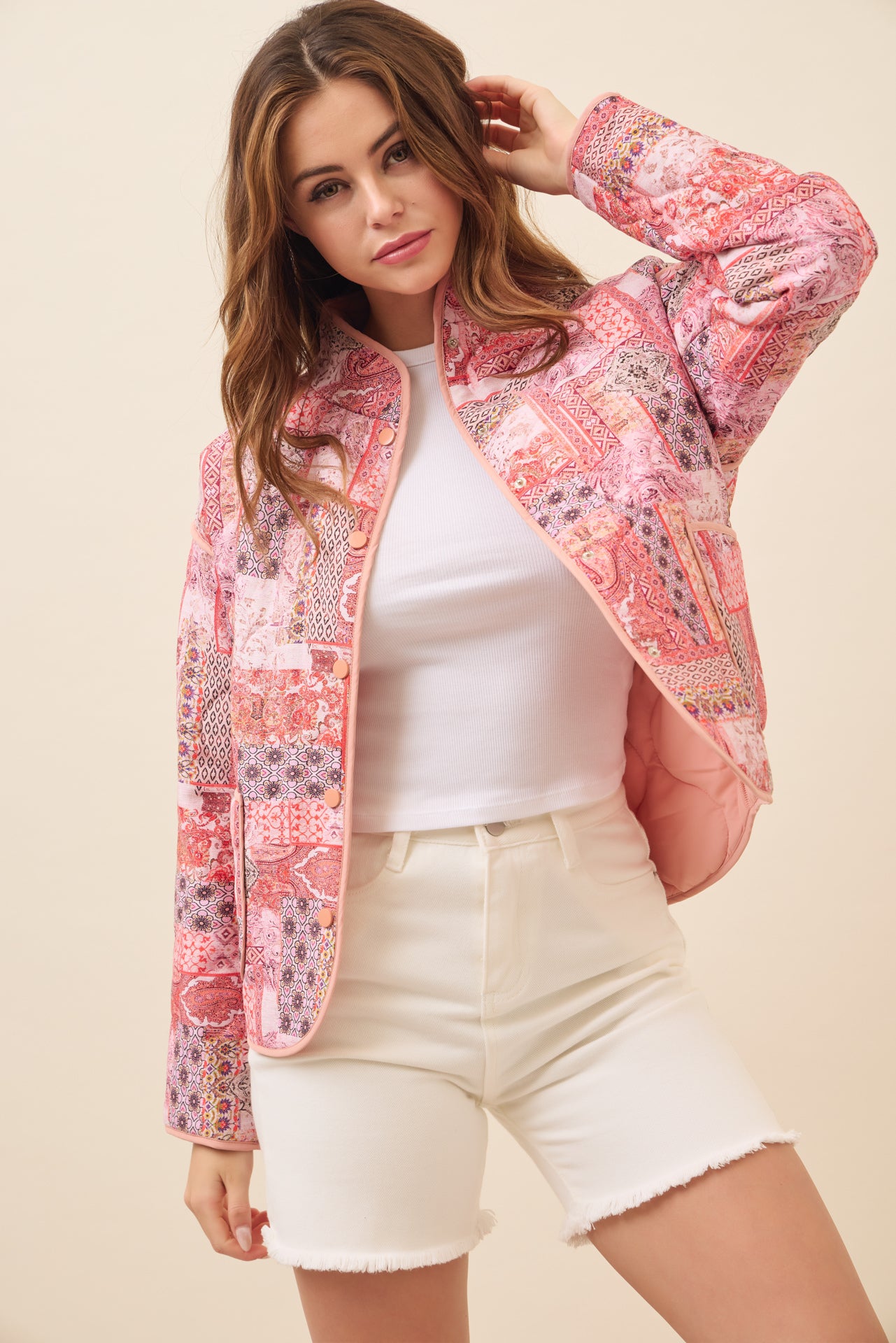 Printed Padded Jacket