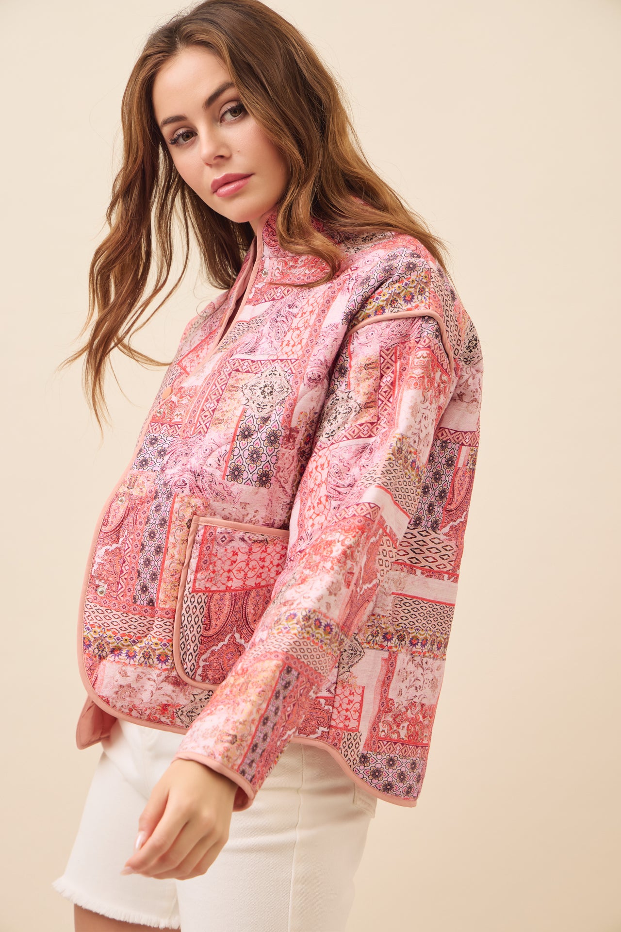 Printed Padded Jacket