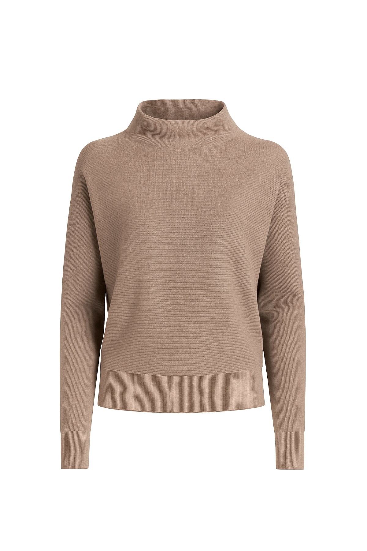 Lina Knit Mock Neck Oversized Top