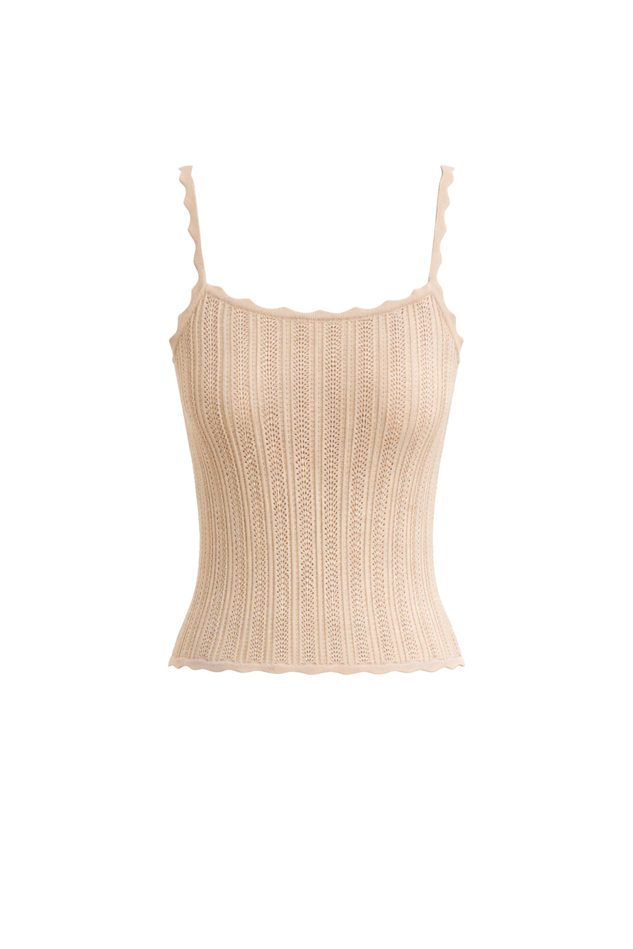 Pointelle Charm Top