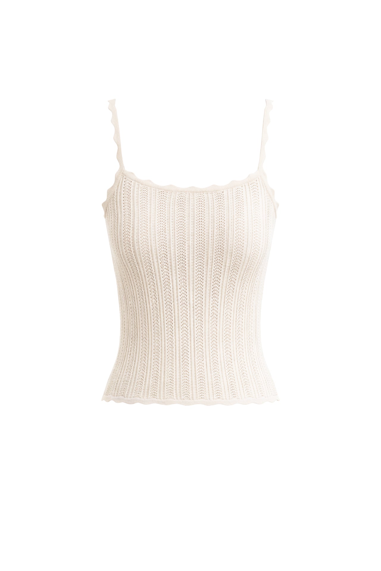 Pointelle Charm Top