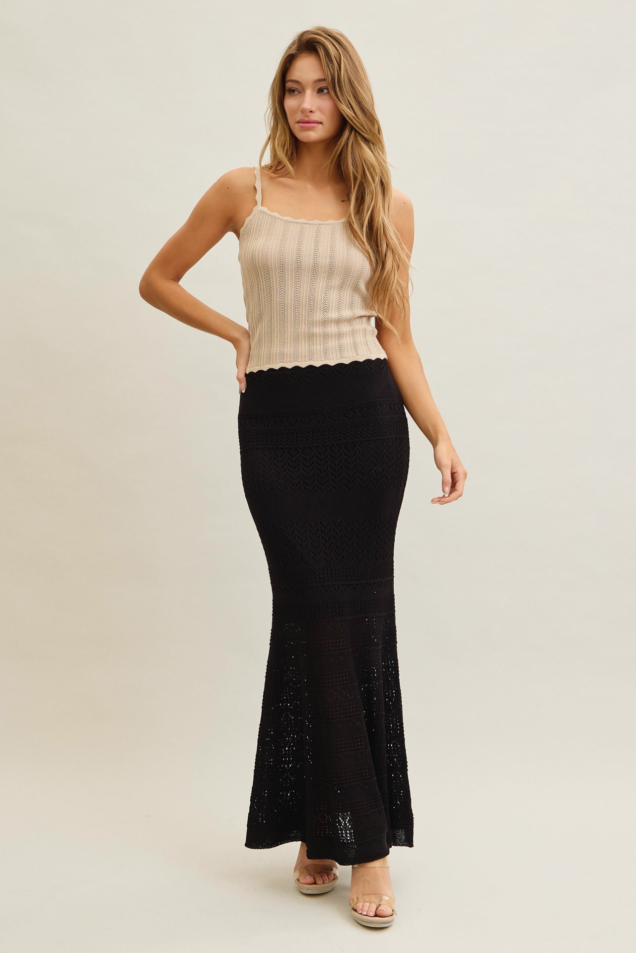 Heavenly Mermaid Pointelle Skirt