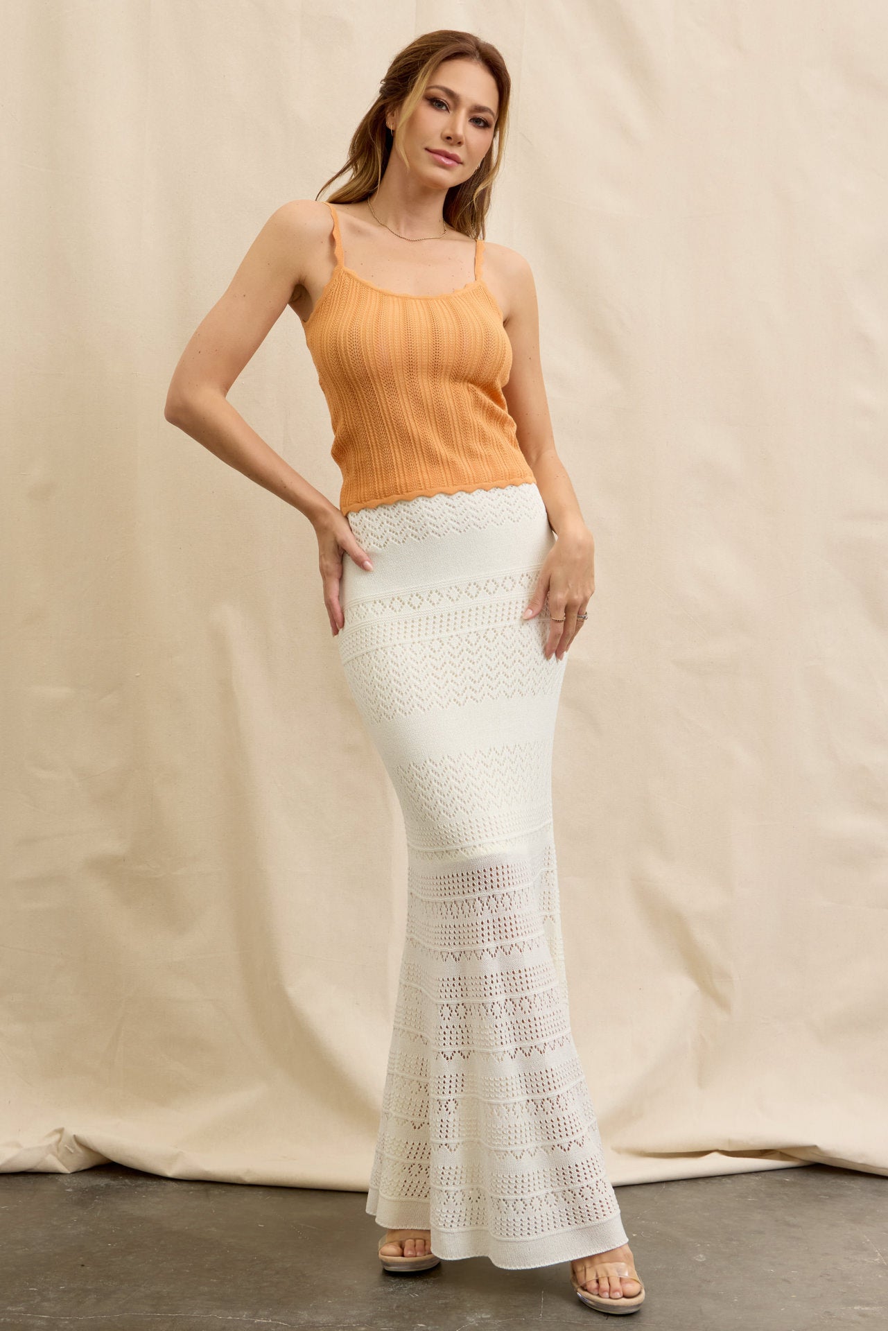 Heavenly Mermaid Pointelle Skirt