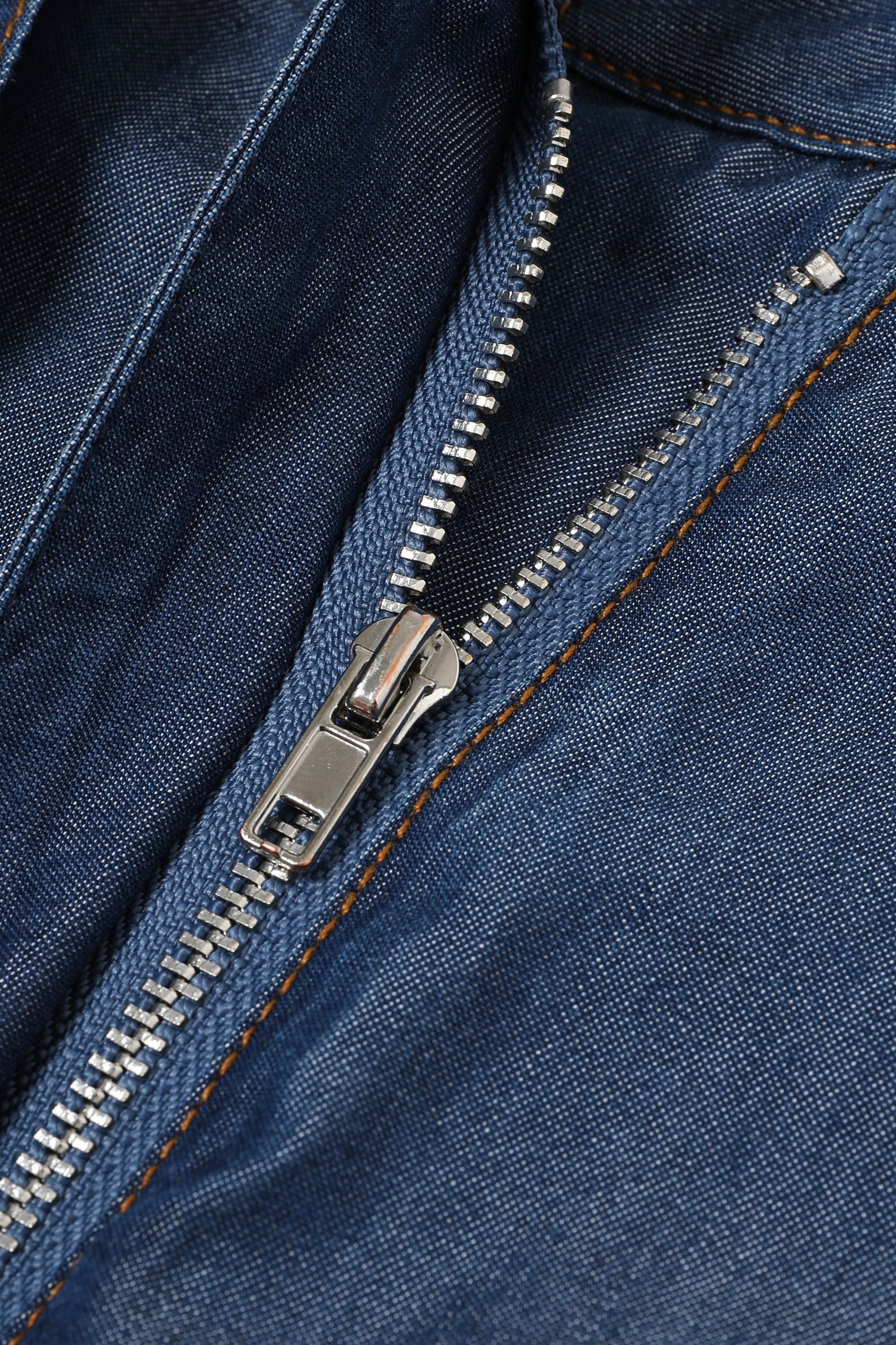 Wide Leg Chambray Pants