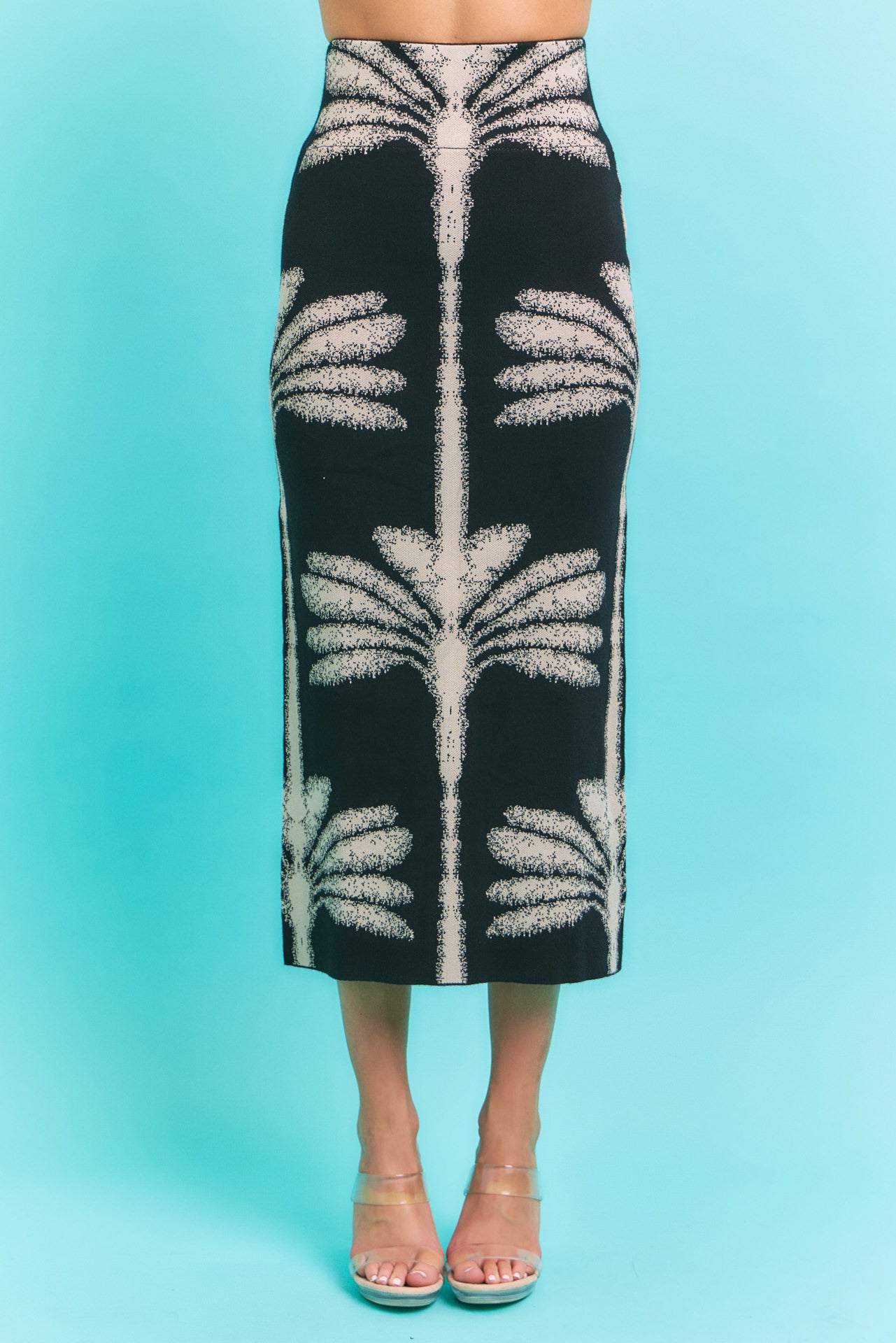 In Your Palms Printed Knit Set