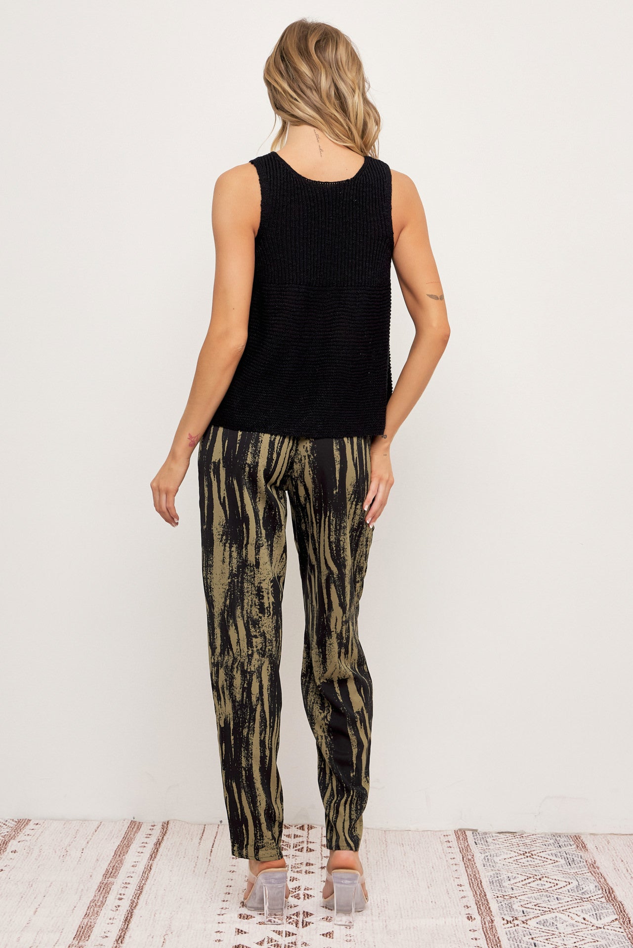 Young Forever Swing Sweater Tank Top