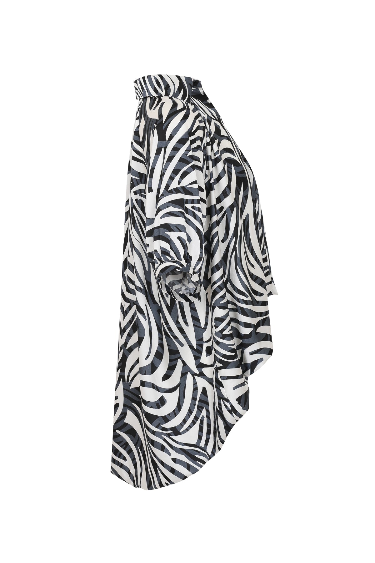 High-low Harmony Printed Top