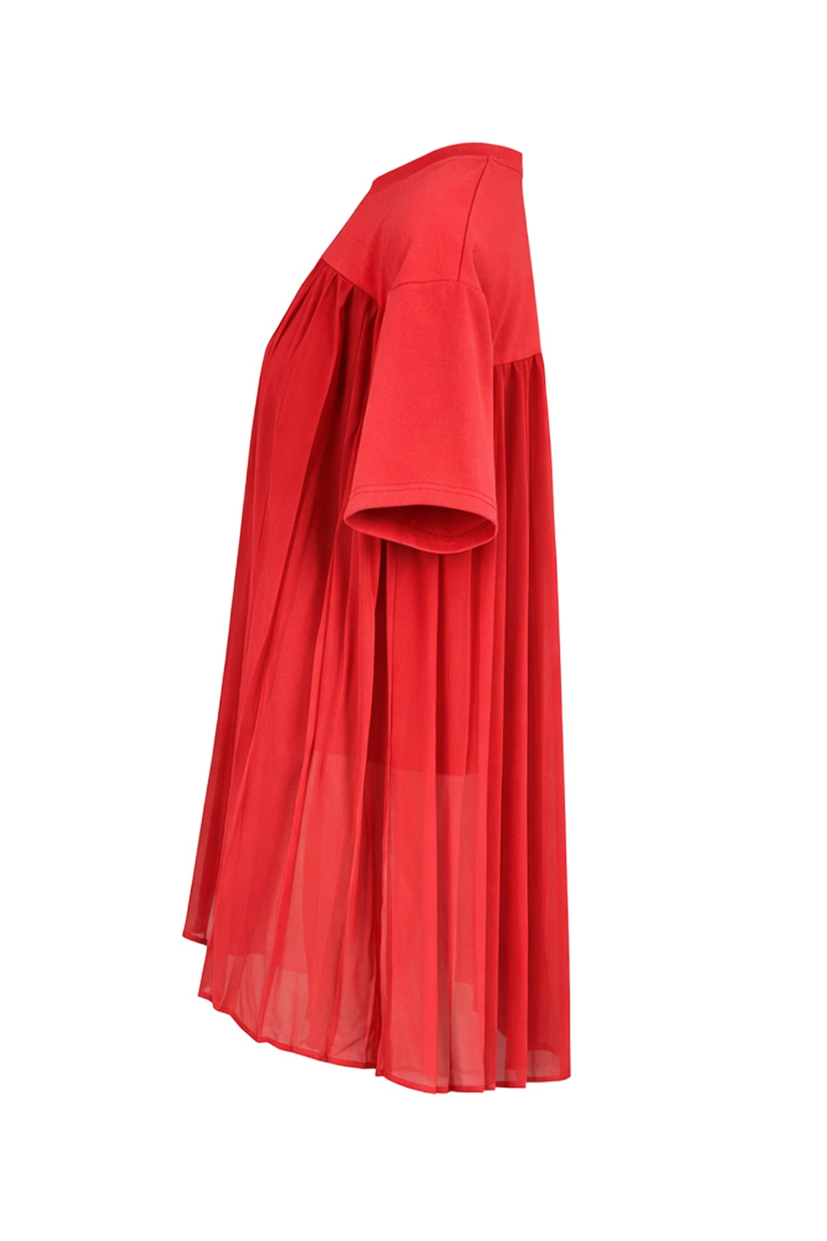 Maisie Pleated Short Sleeve Top