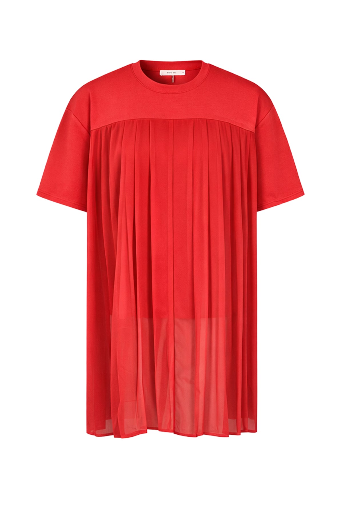 Maisie Pleated Short Sleeve Top