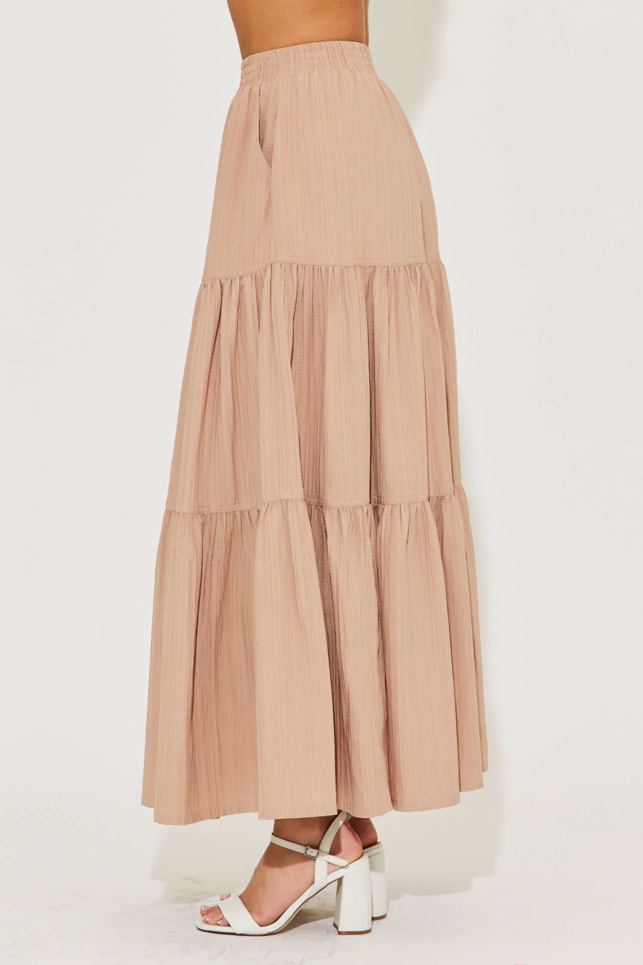 Amber Tiered Maxi Skirt