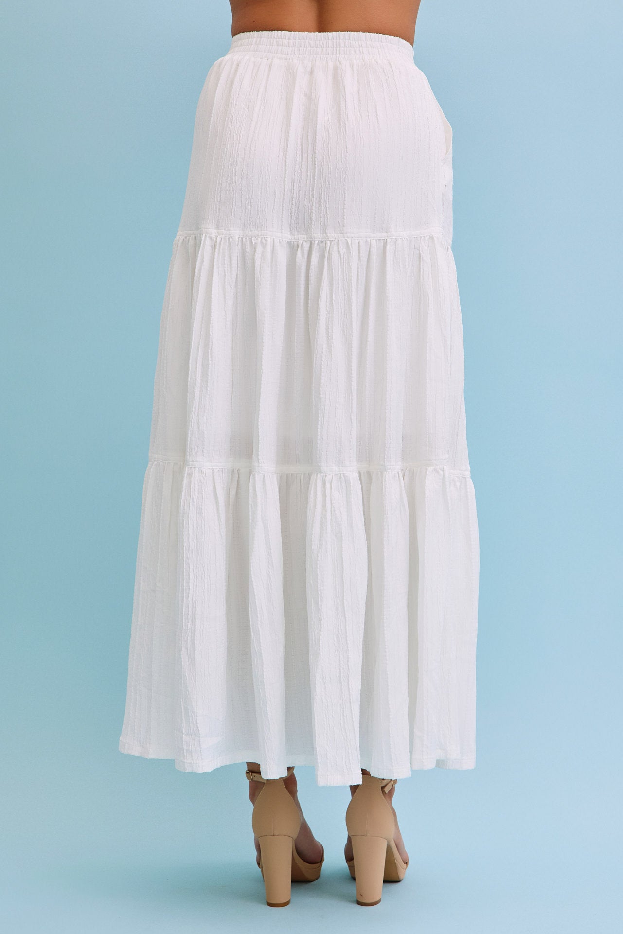 Amber Tiered Maxi Skirt