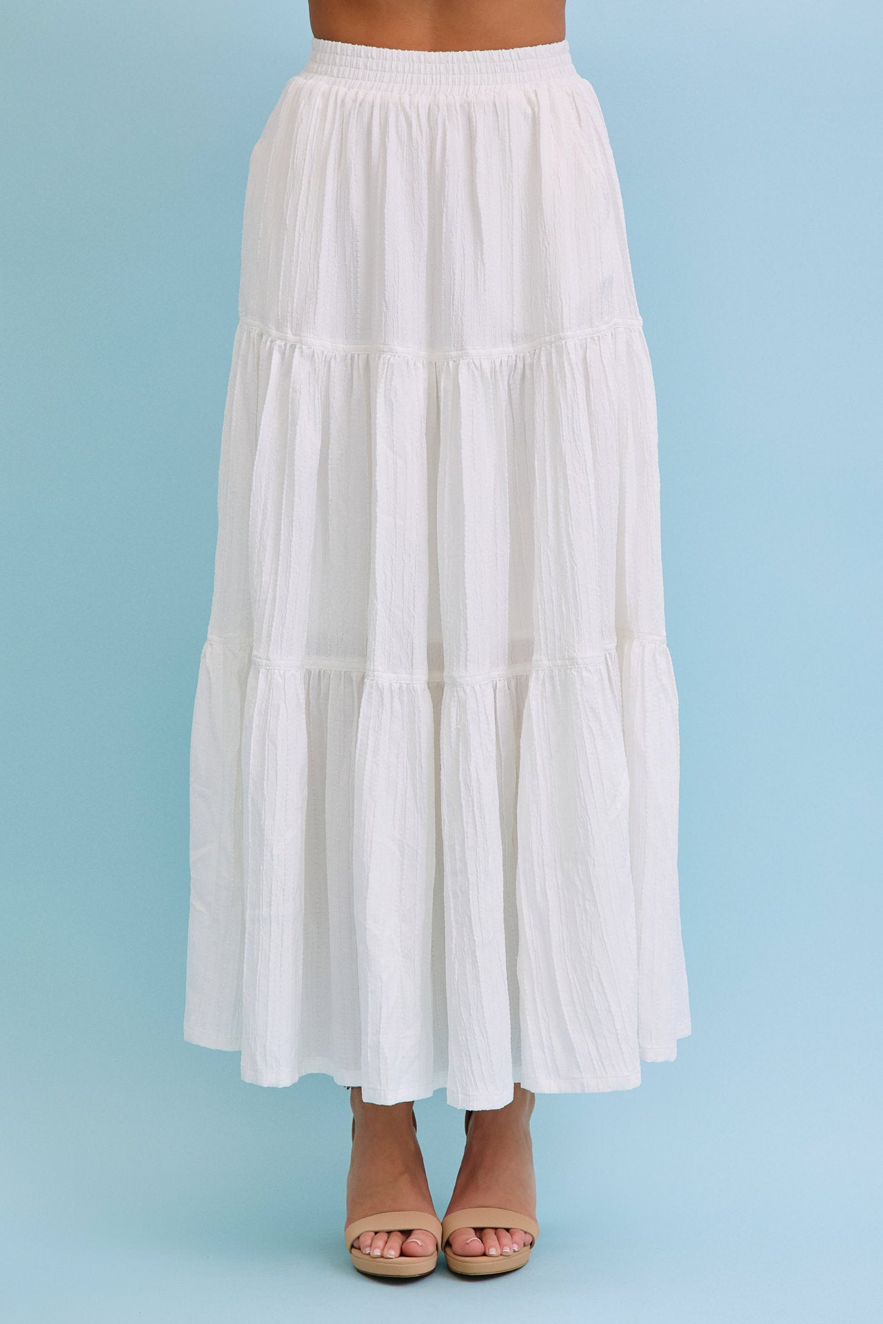 Amber Tiered Maxi Skirt