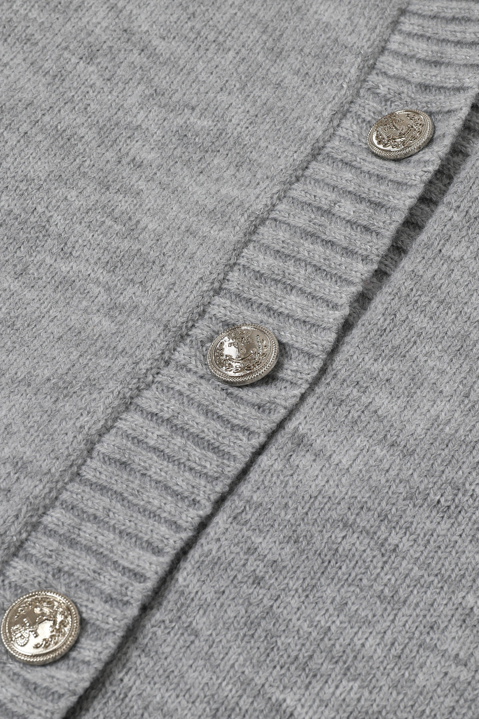 Velvet Bell Knit Cardigan