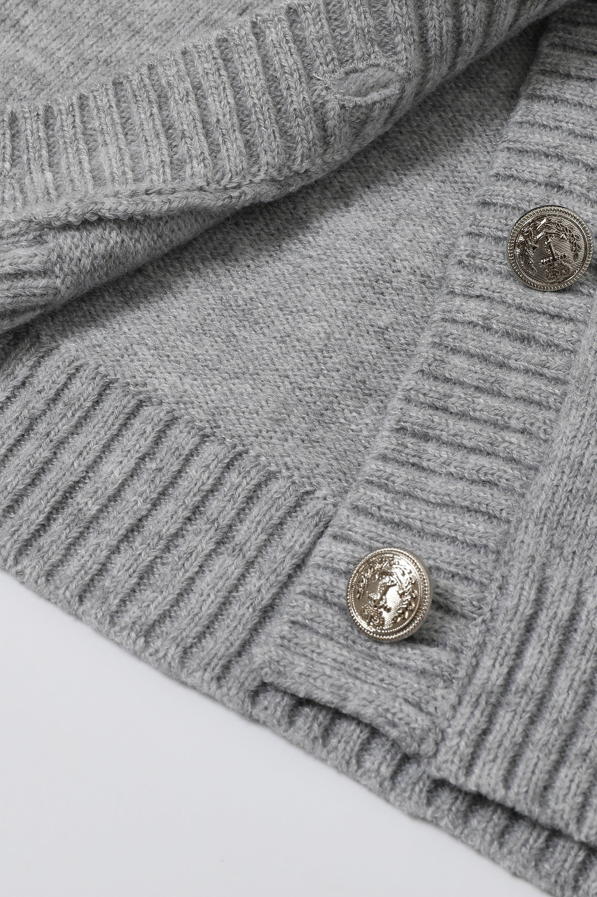 Velvet Bell Knit Cardigan