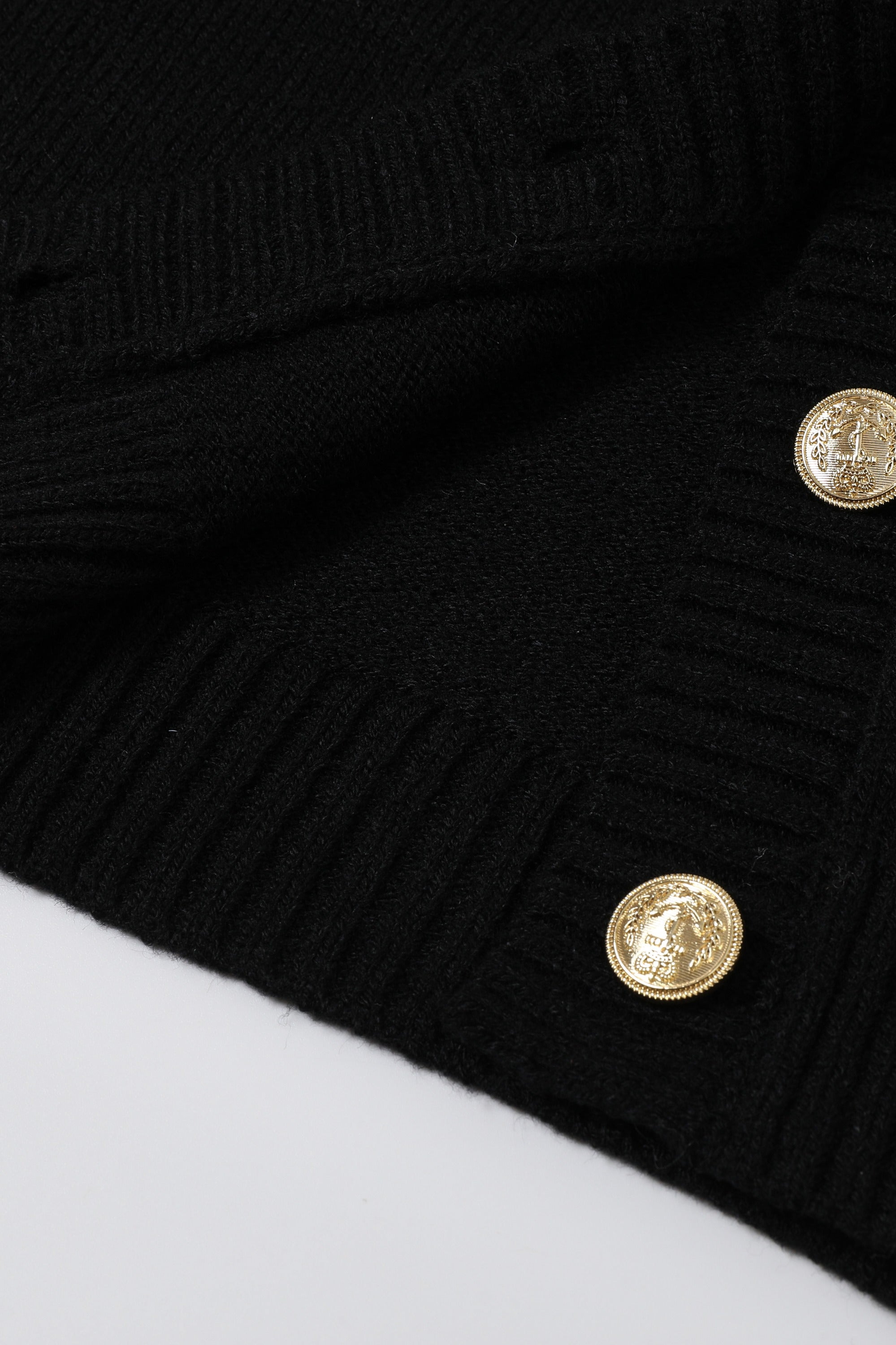 Velvet Bell Knit Cardigan