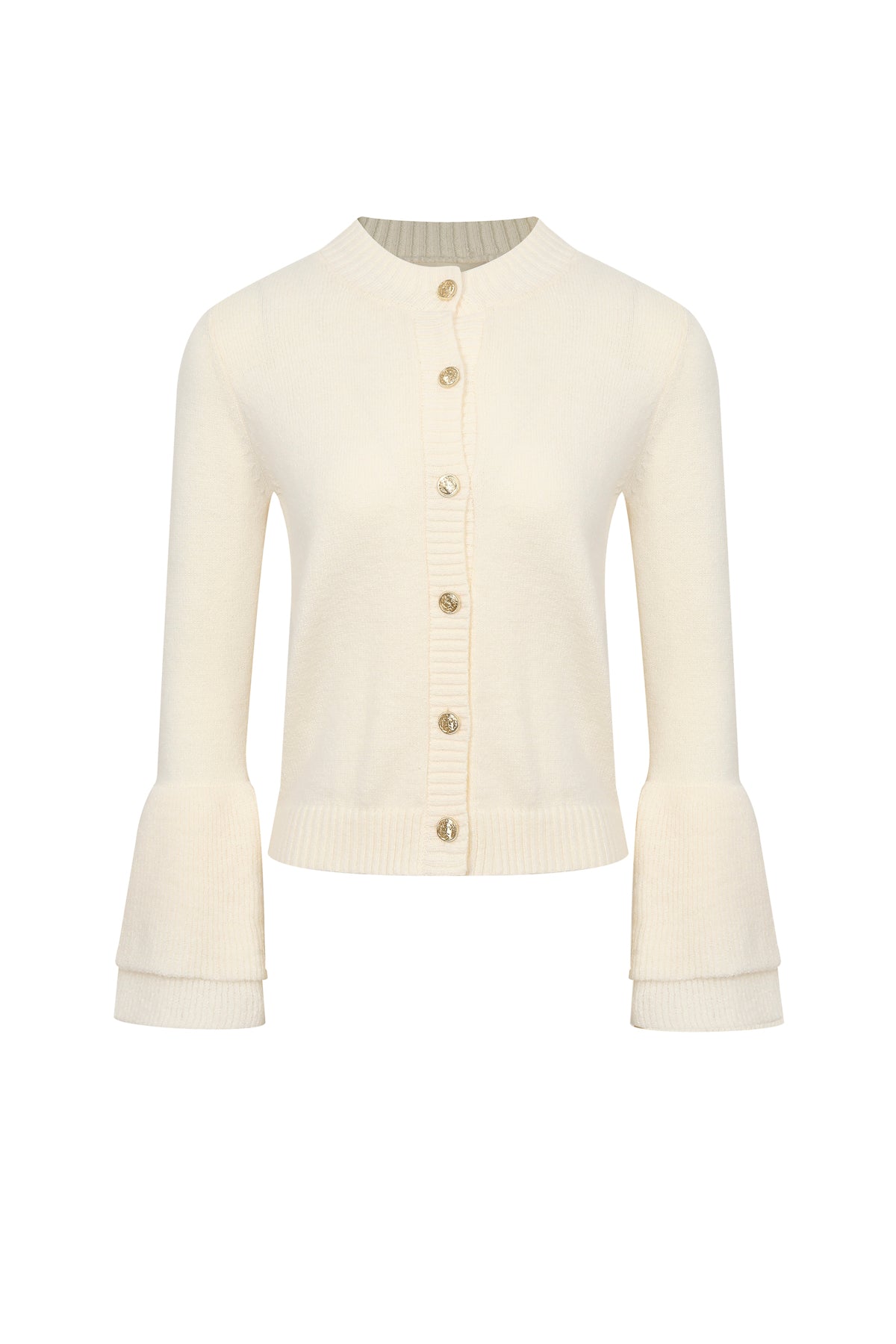Velvet Bell Knit Cardigan