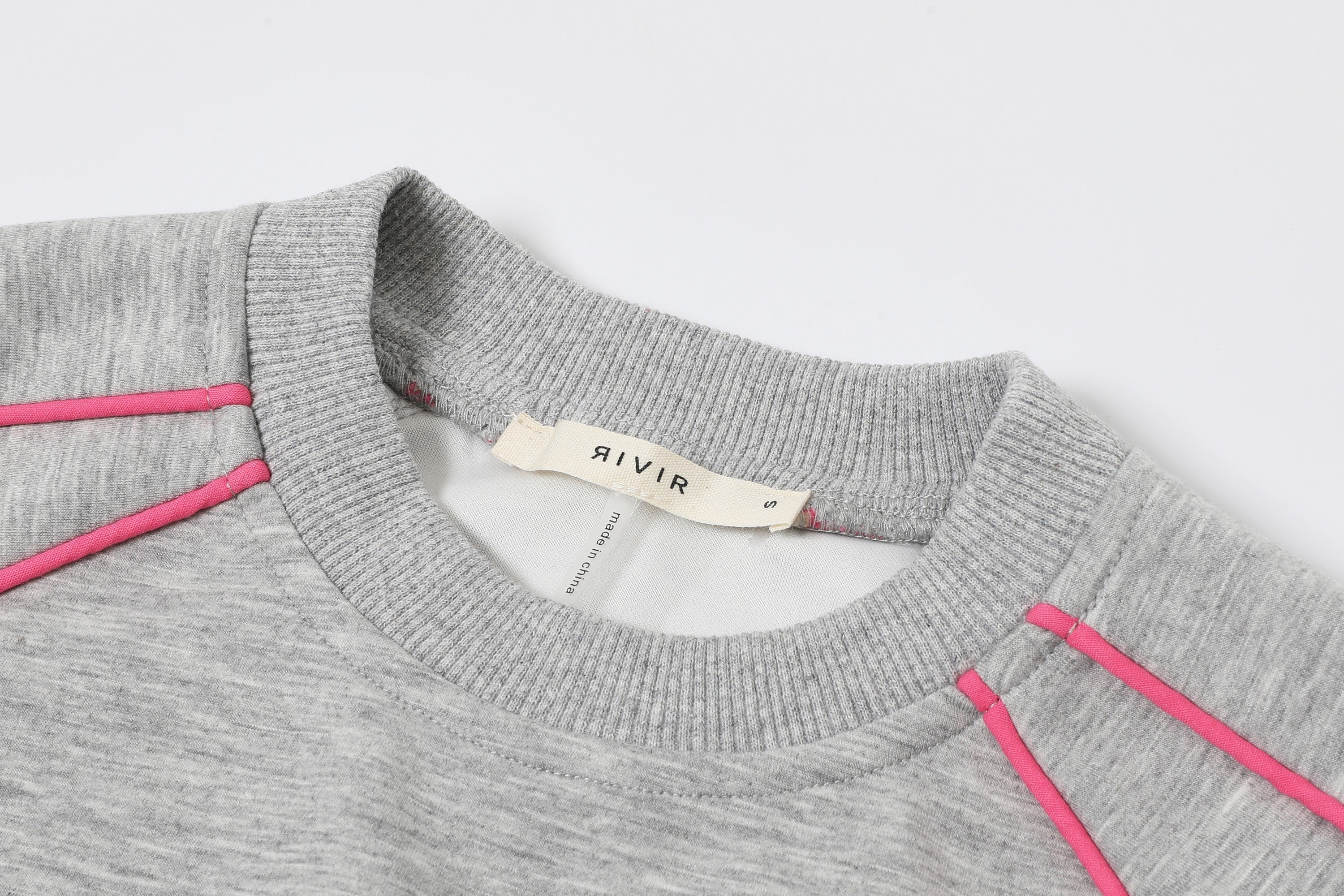 The Valen Knit Longsleeve Top With Contrast
