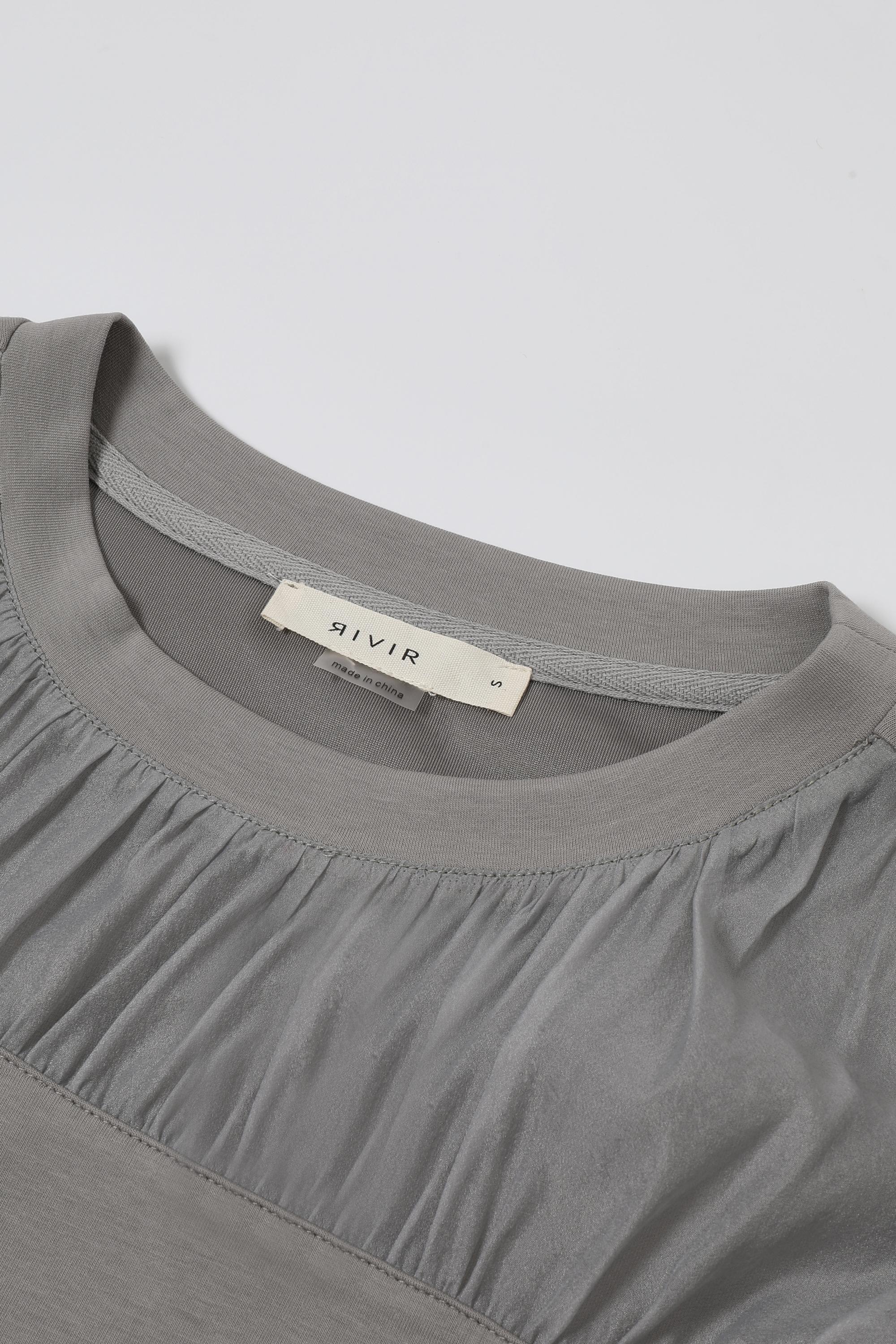 Sheer Whisper Shoulder Sweatshirt