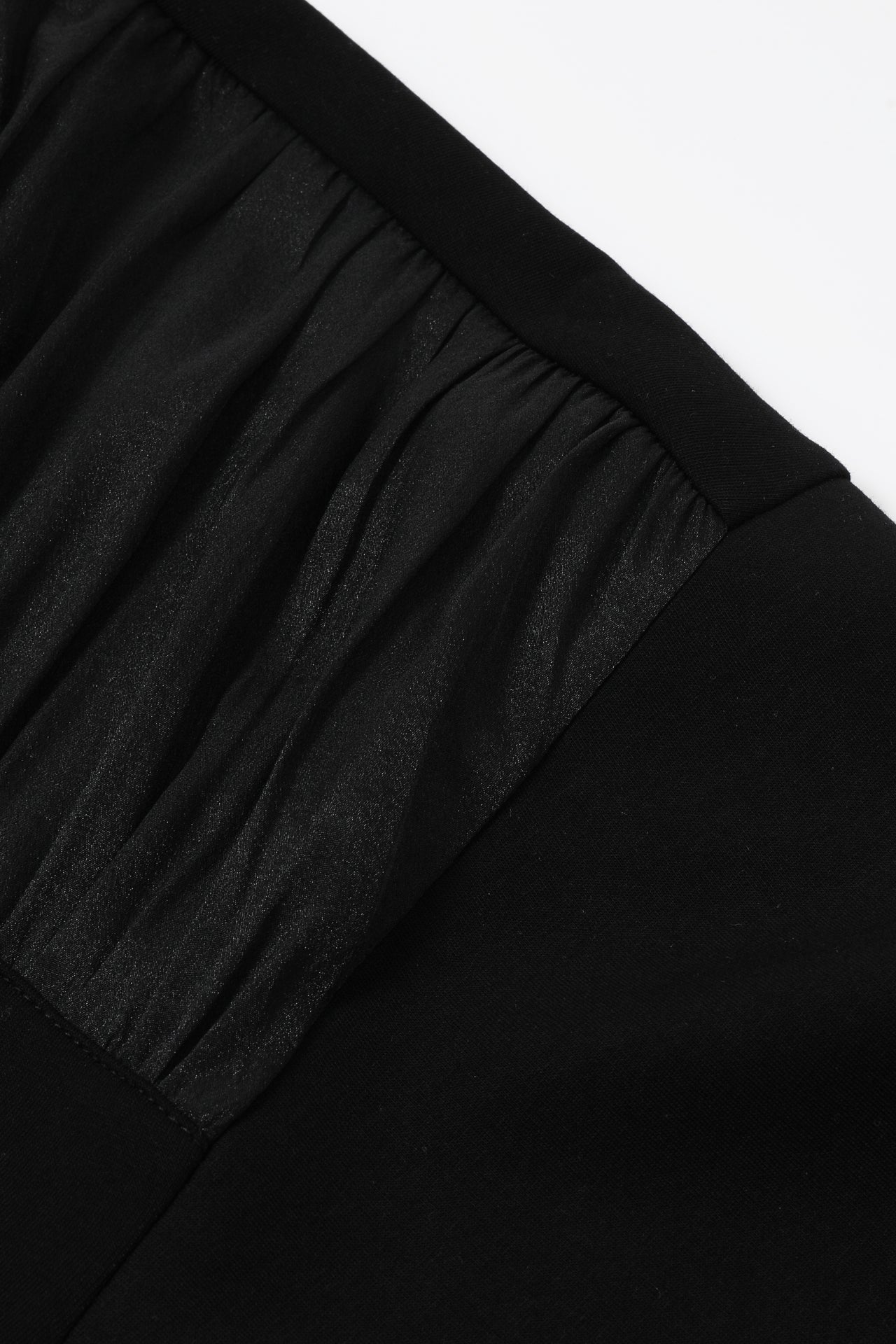 Sheer Whisper Shoulder Sweatshirt
